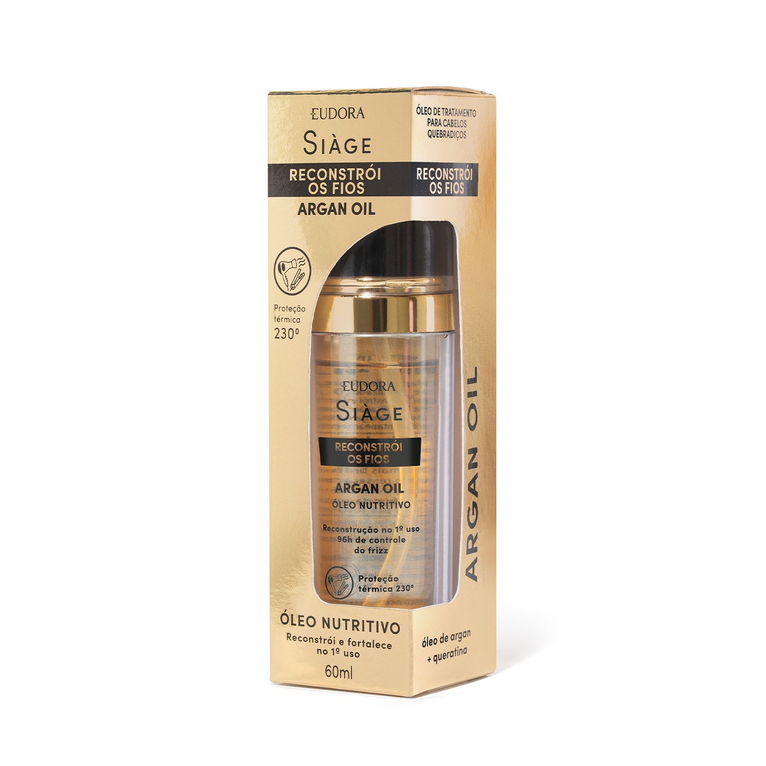 Argan Oil Siàge Reconstrói os Fios 60ml