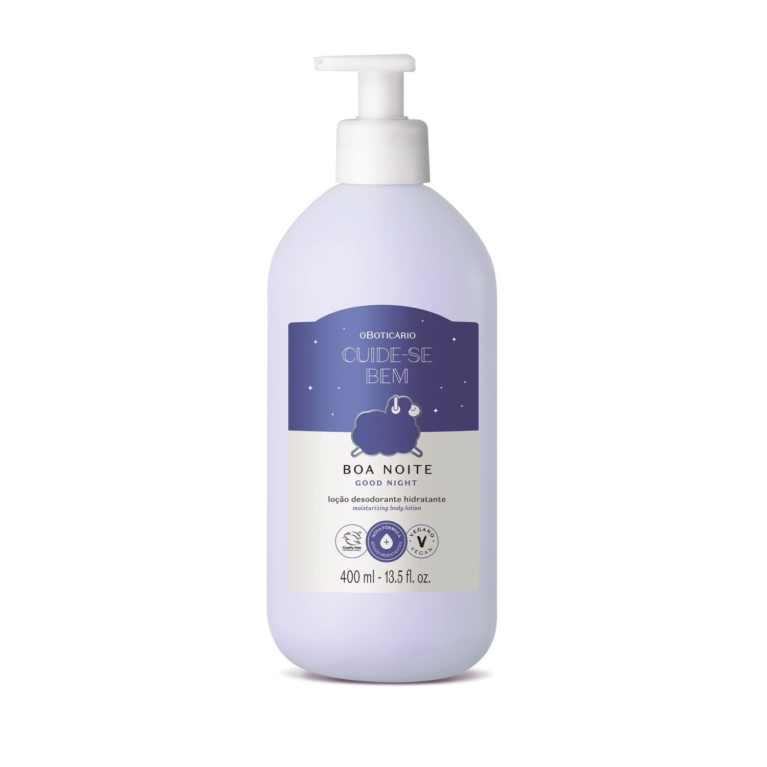 Combo Cuide-se Bem Boa Noite: Loção Corporal 400ml + Refil 350ml