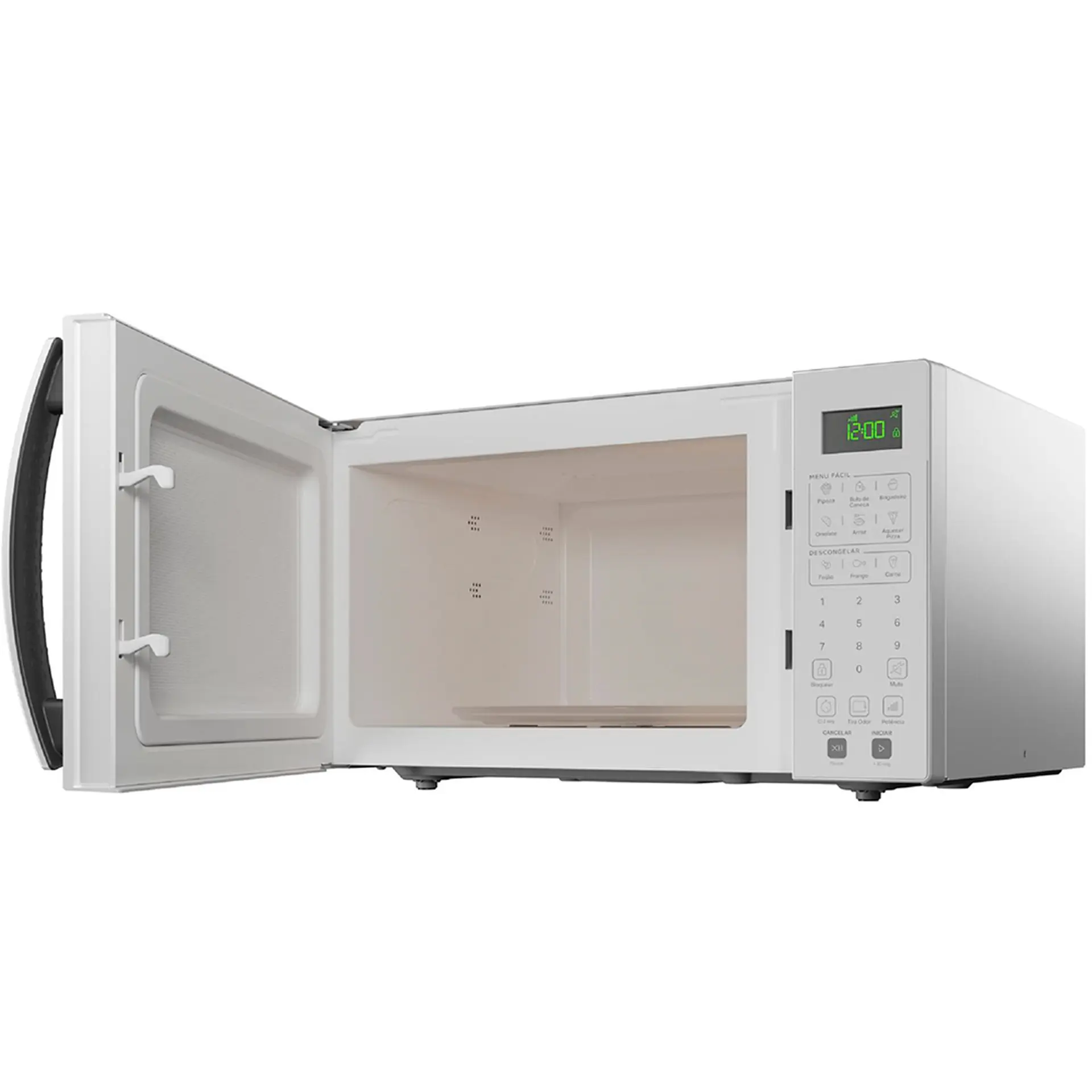 Micro-ondas Consul 32L 900W Menu Fácil e Função Tira Odor CMS46AB - Branco - 110 Volts
