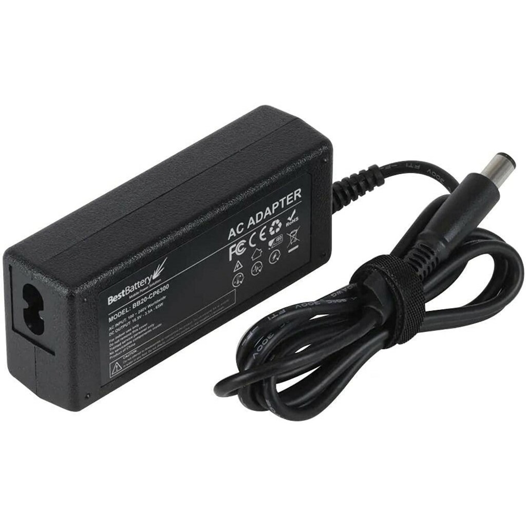 Fonte para Notebook HP 65W 18,5V 3,5A Bivolt 7,4X5,0mm BestBattery - BB20-CP6300