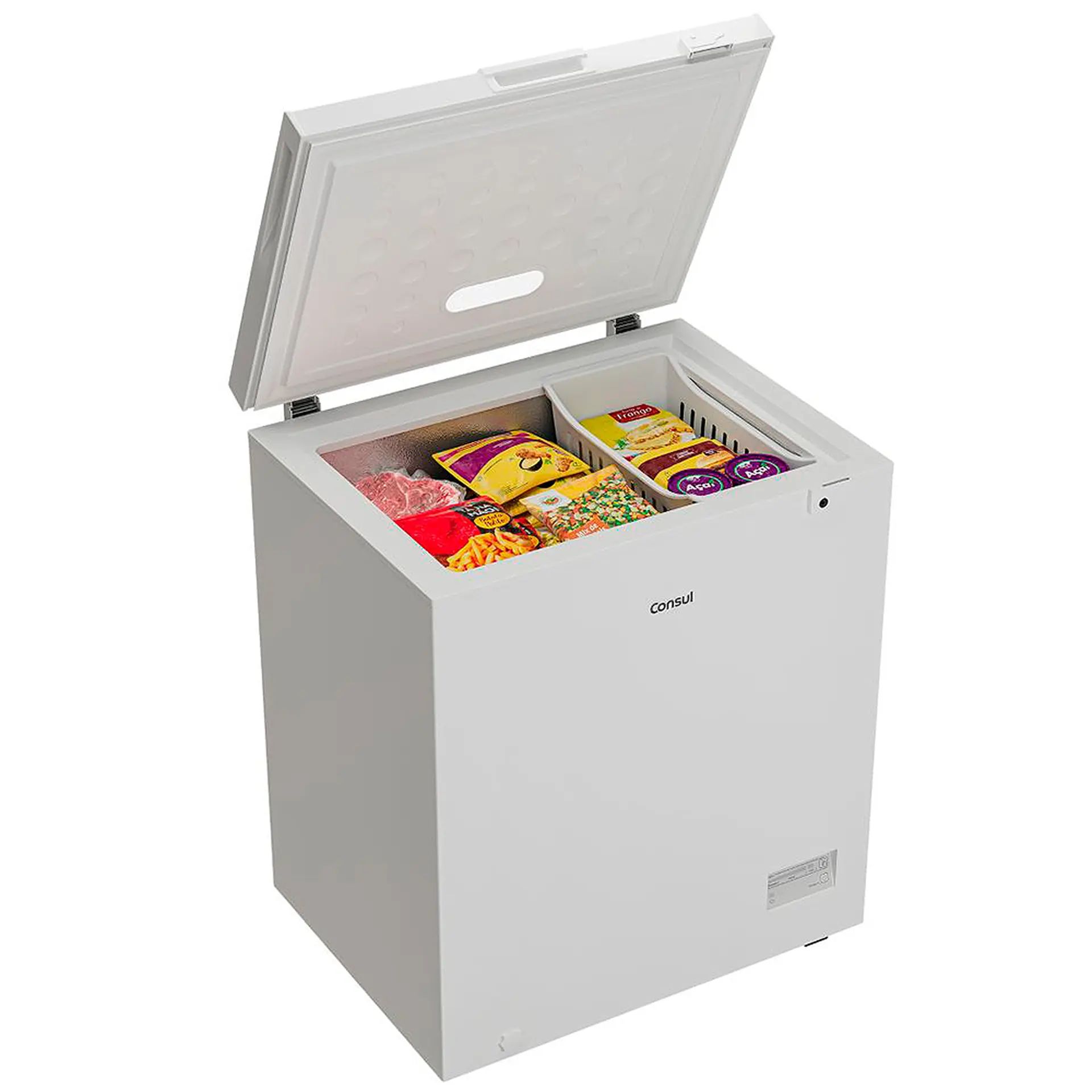 Freezer Consul 142L 1 Porta Horizontal Degelo Manual CHA14AB - Branco - 110 Volts