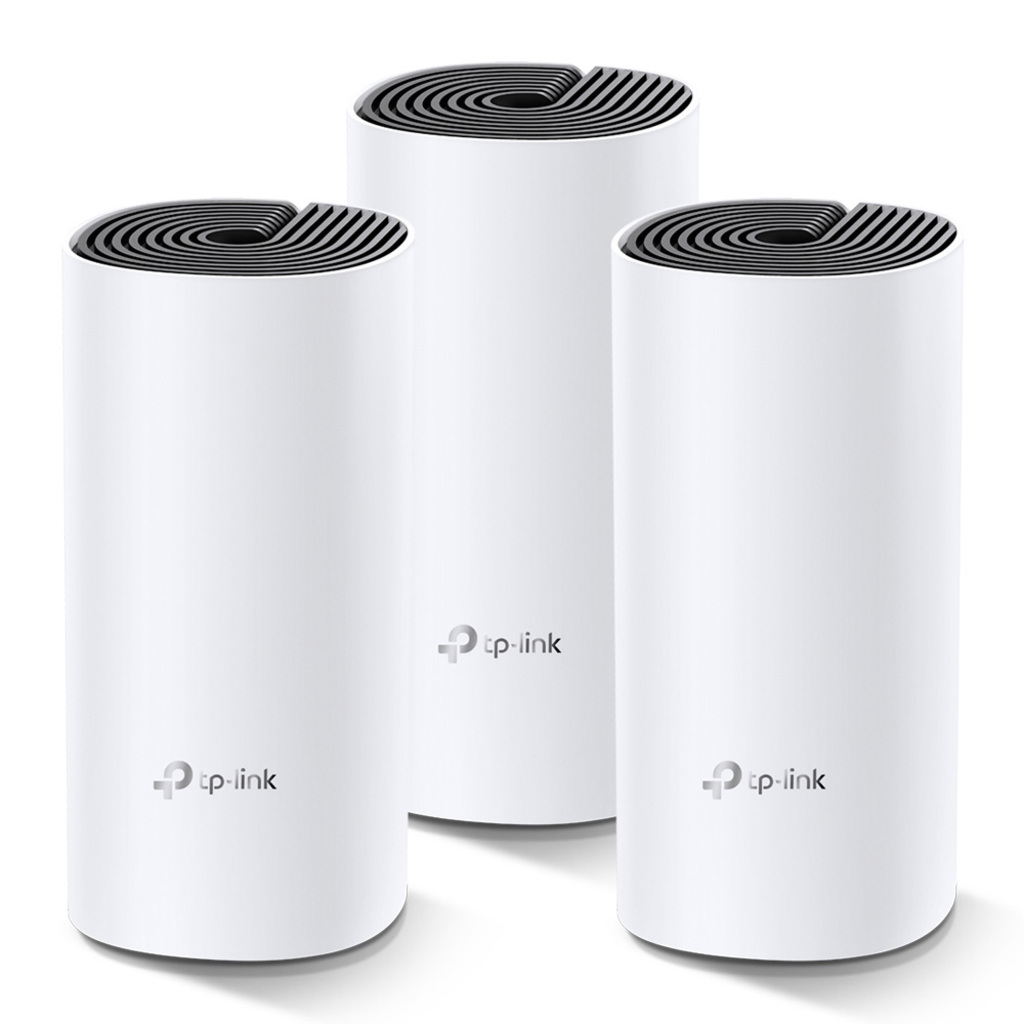 Roteador Wireless Tp-Link AC1200 Gigabit Dual Band Mesh 2 Antenas Internas DECO M4 Vendido 3 Pack