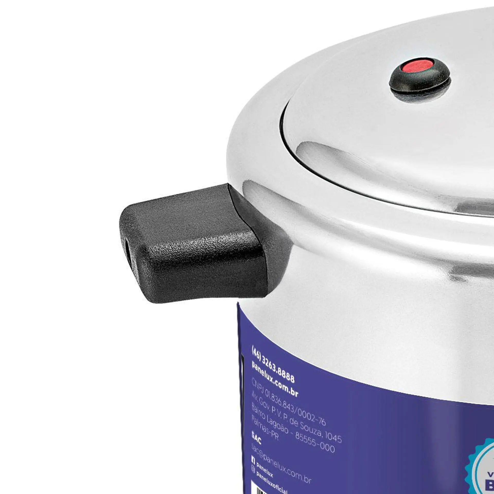 Panela de Pressão Panelux Alumínio Polido 4,5L Classic