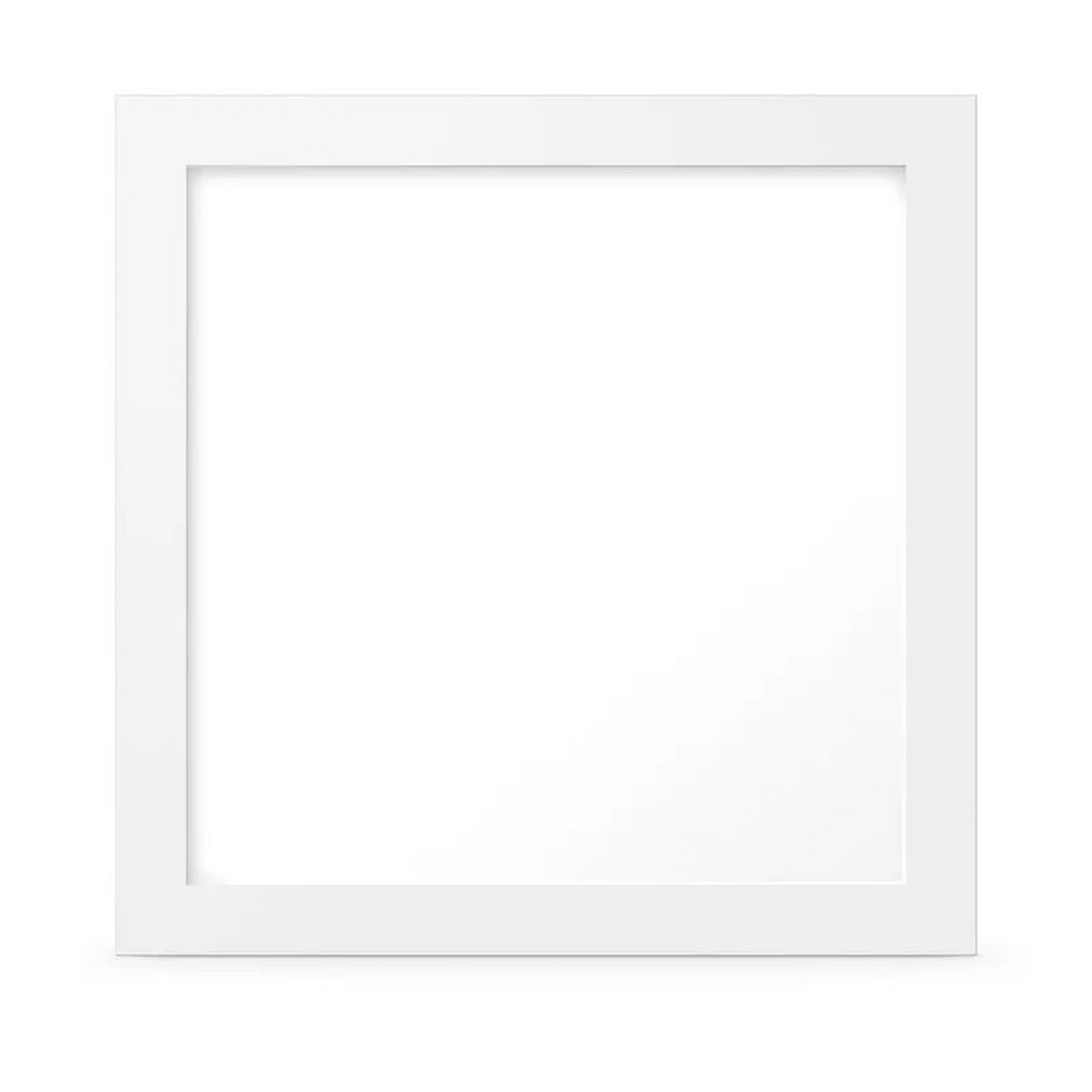 Luminária Plafon 24W LED 6500K Quadrado Sobrepor Bivolt Elgin 48D24WSQB0E0