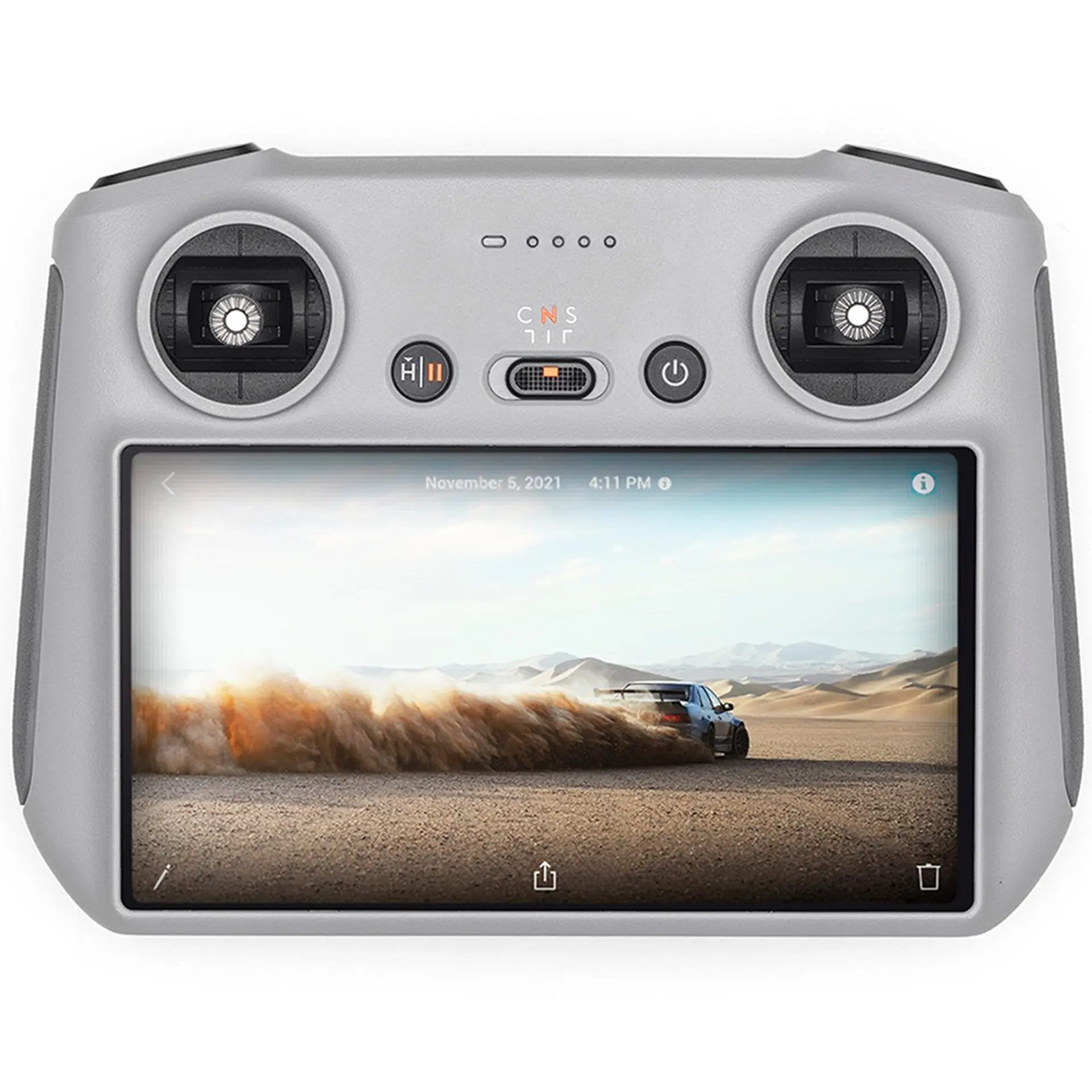 Drone DJI Mini 3 RC Câmera 4K Com Tela Fly More Combo DJI033 - Cinza - Bivolt