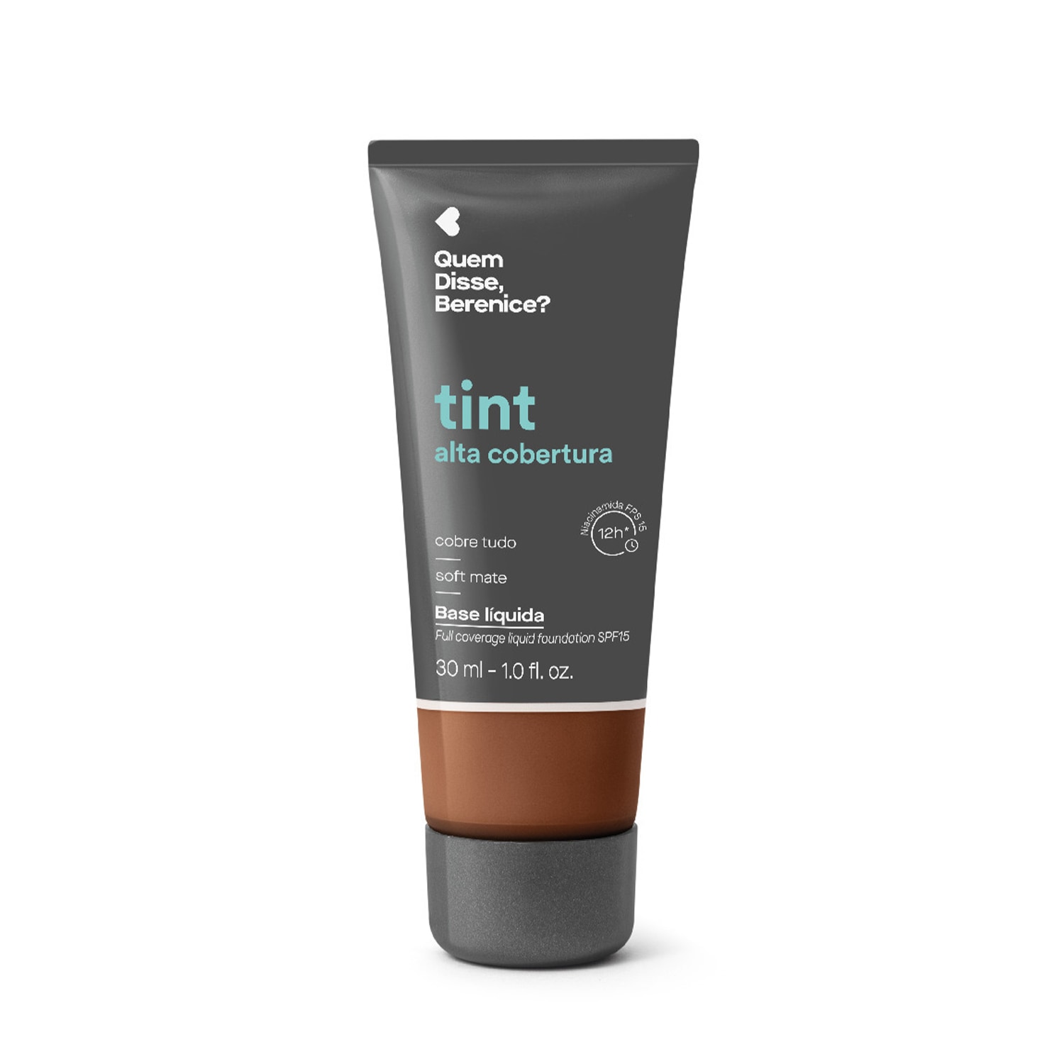 Base Líquida Tint Alta Cobertura Cor 320N Quem Disse, Berenice? 30ml