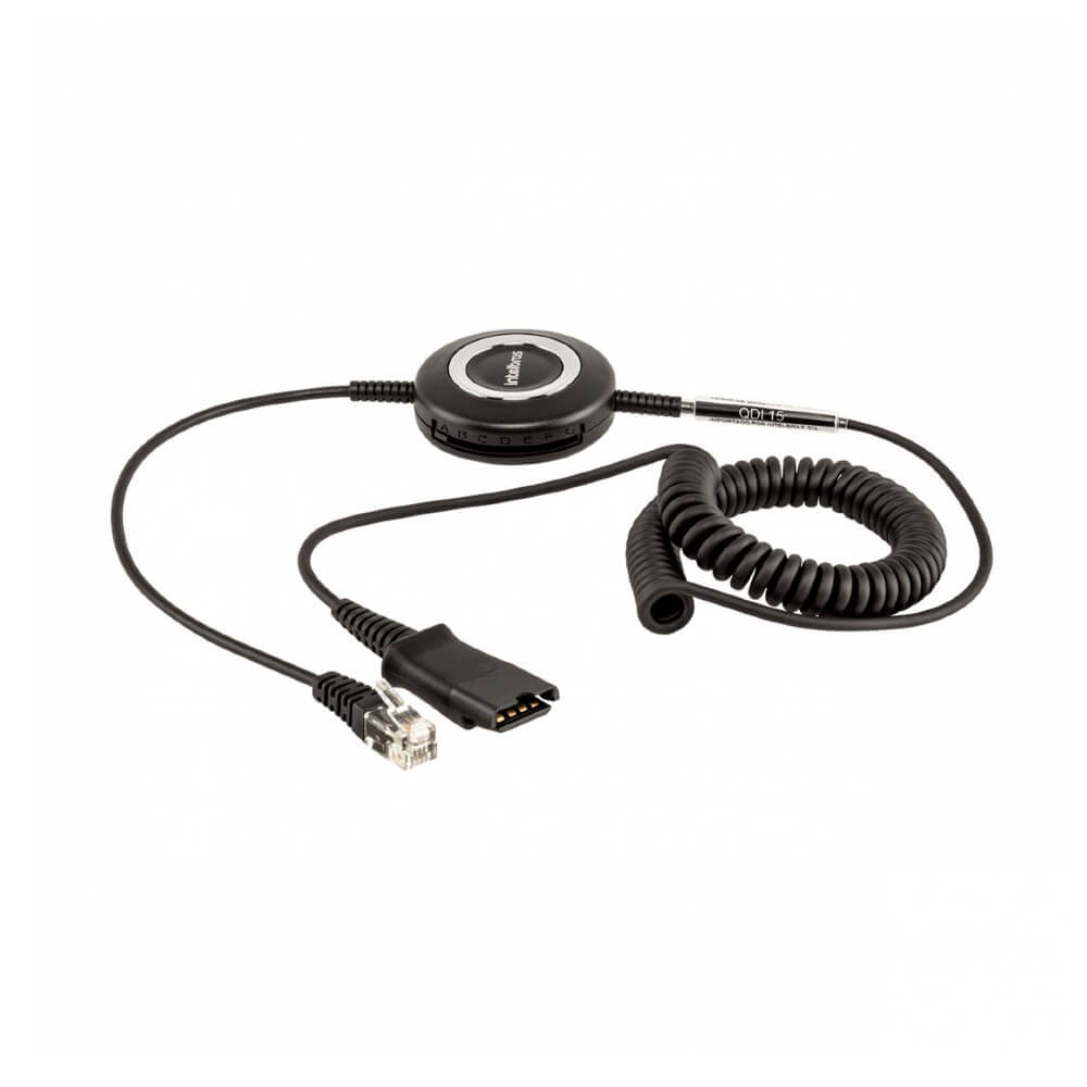 Cordão Headset Intelbras QD RJ9 QDI 15