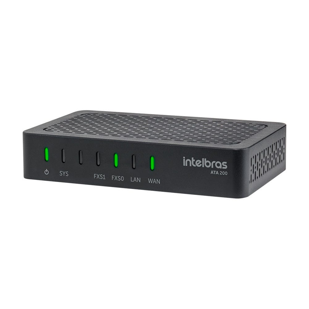 Adaptador IP para Telefones Analógicos Intelbras ATA 200