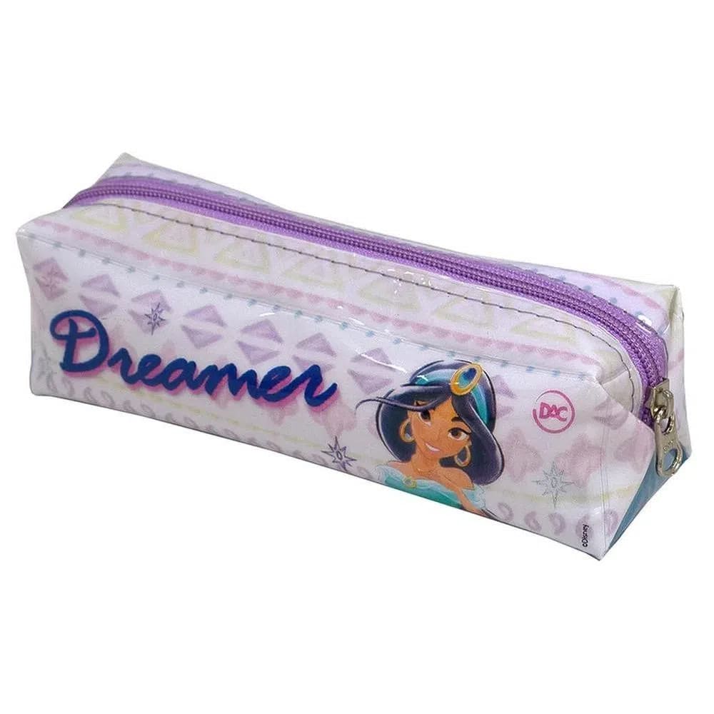 Estojo Escolar DAC Pequeno Princesa Jasmini
