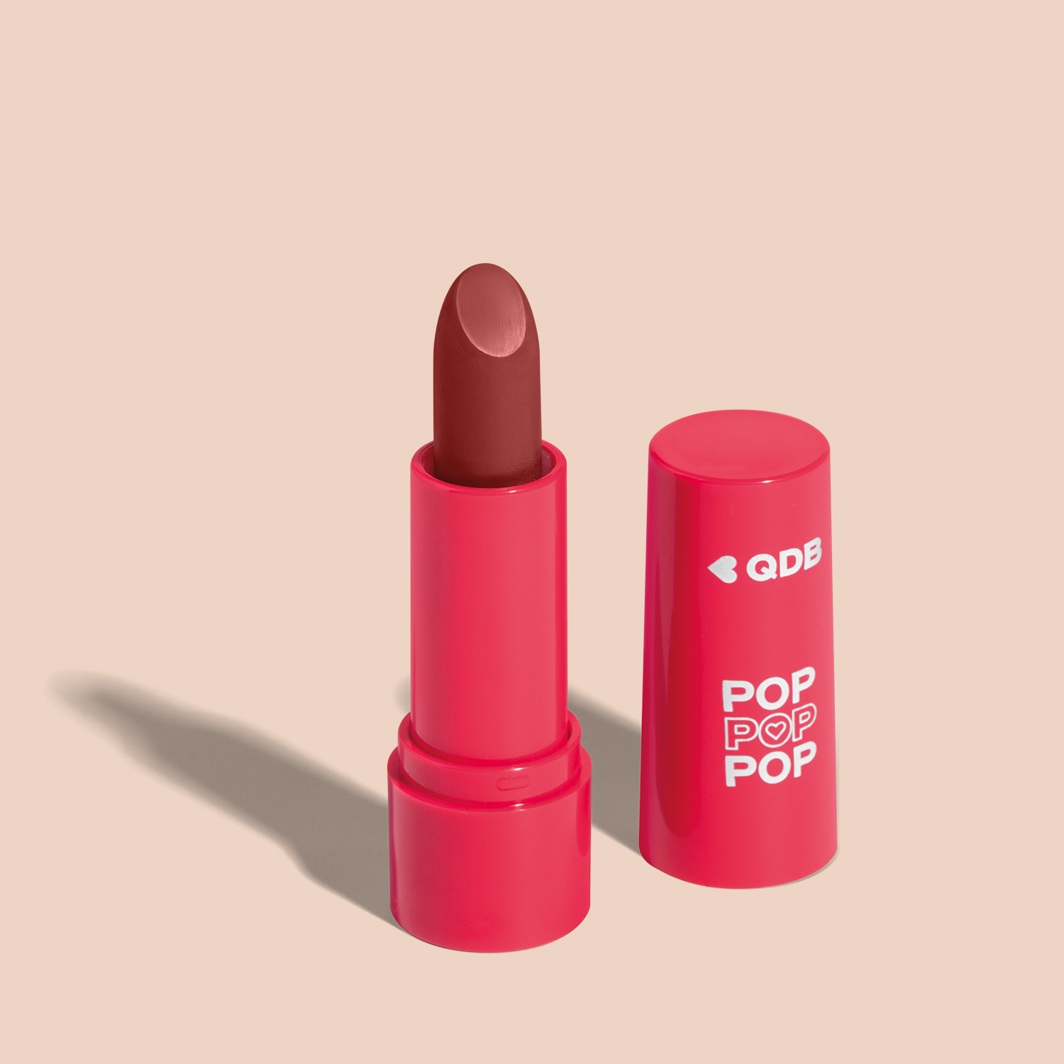 Batom Cremoso Marrom Nude Avelã POP Quem Disse, Berenice? 3,6g