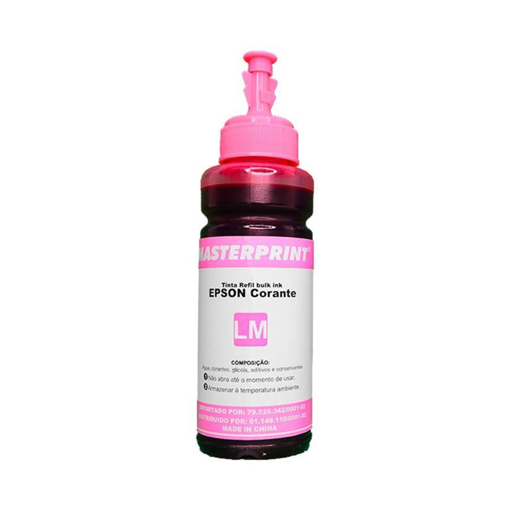 Tinta Bulk Ink Epson Light Magenta 100ml Masterprint - R-EP100LM