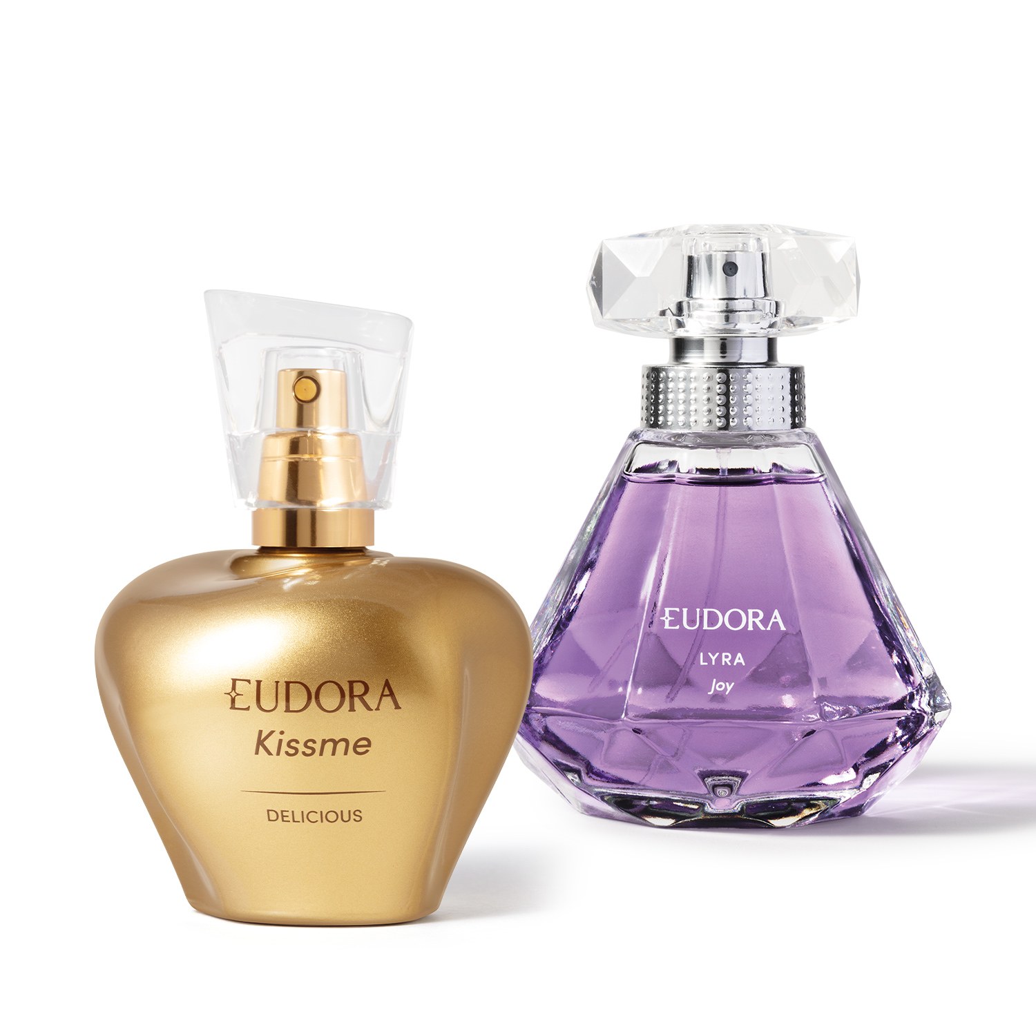 Combo Kiss Me & Lyra: Desodorante Colônia 50ml + Desodorante Colônia 75ml