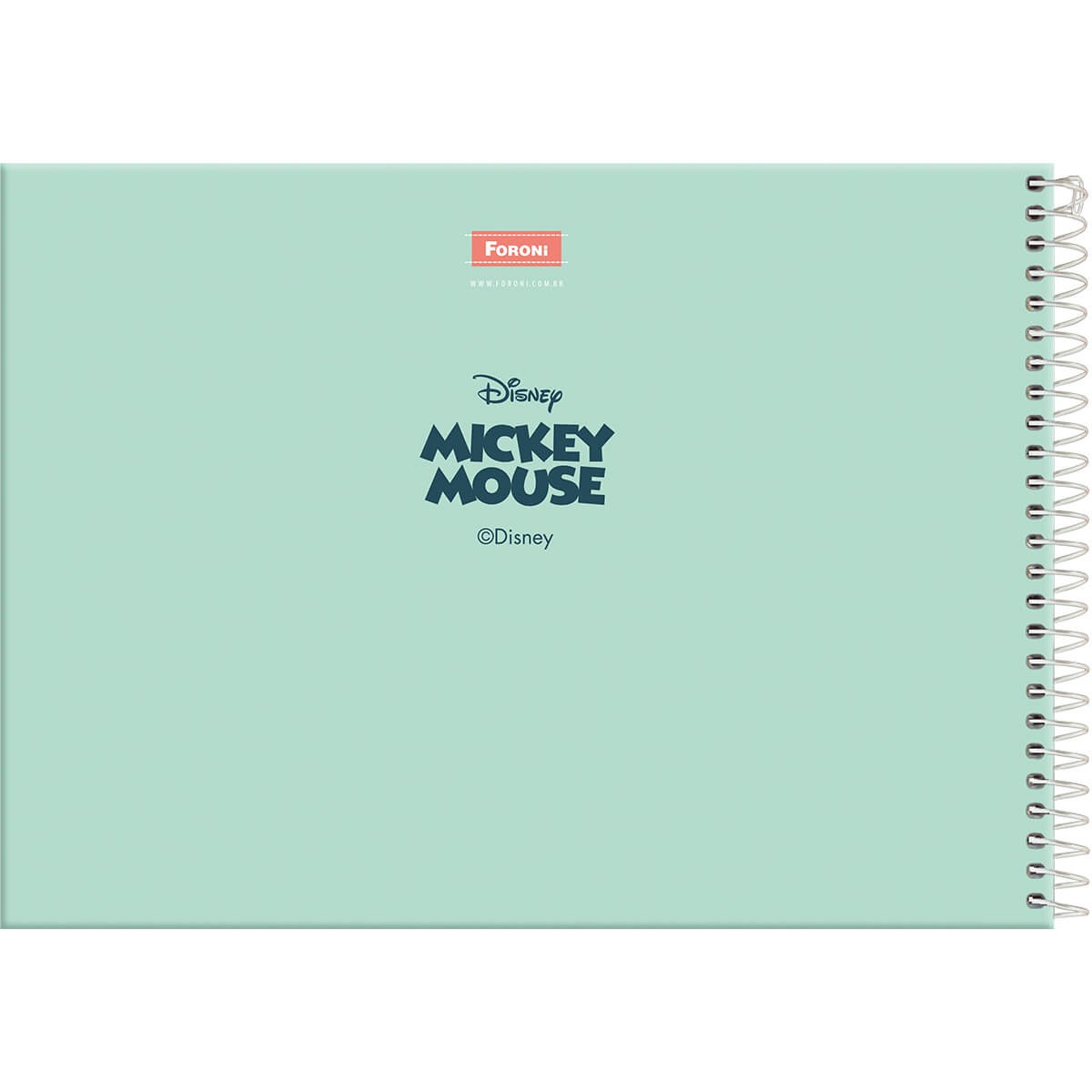 Caderno Cartografia Foroni Mickey Mouse 80 Folhas Sortido