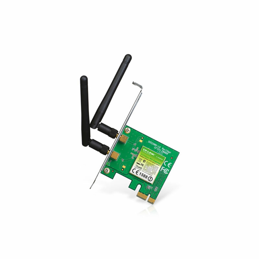 Placa PCI-Express Wireless 300N 2 Antenas Tp-Link - TL-WN881ND