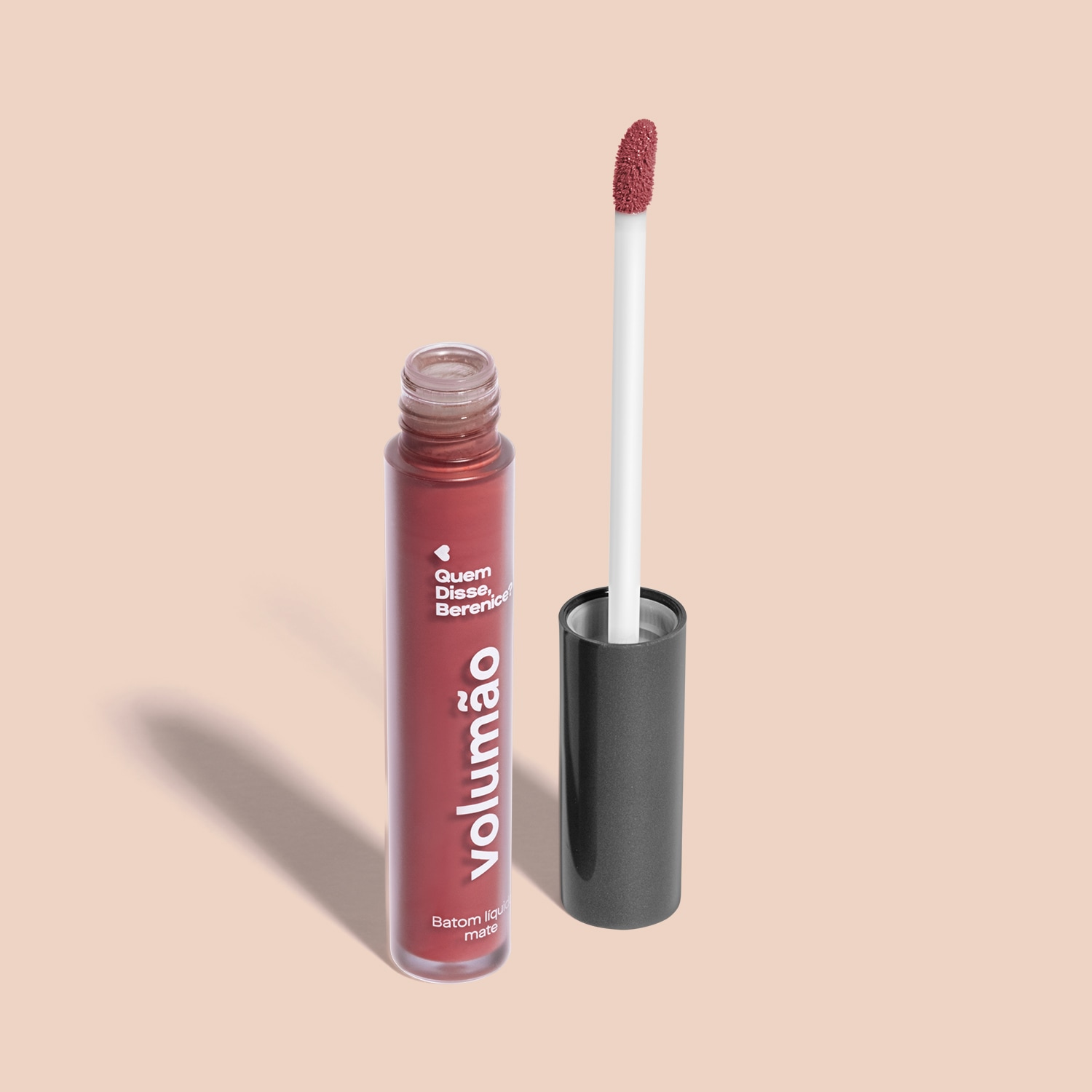 Quem Disse, Berenice? Volumão Rosa Amorali - Batom Líquido 4ml