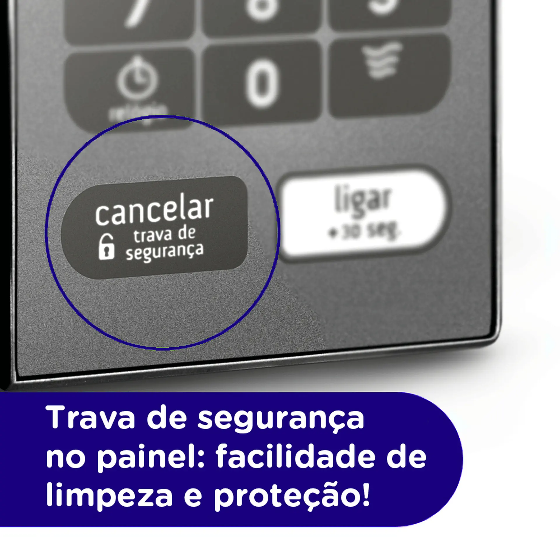 Micro-ondas Consul 20L 620W Espelhado Função Descongelar CM020BF - Inox - 110 Volts