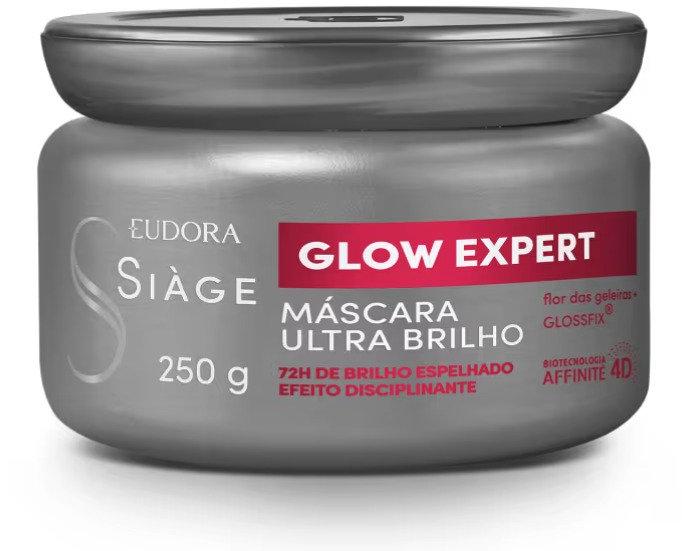 Máscara Capilar Ultra Brilho Siàge Glow Expert 250g Eudora