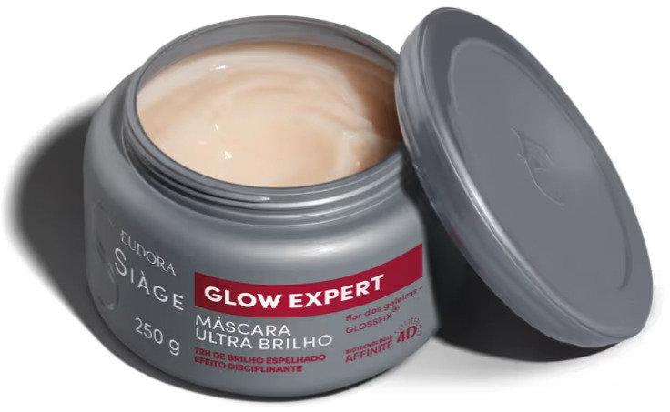 Máscara Capilar Ultra Brilho Siàge Glow Expert 250g Eudora