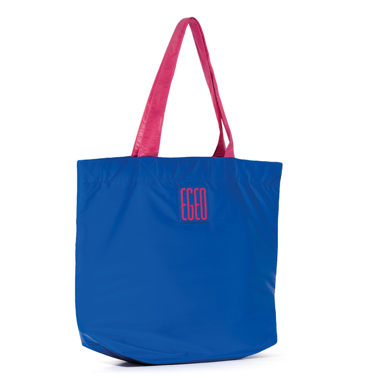 Bolsa Big Bag Com Alça Azul e Rosa Egeo Illusion