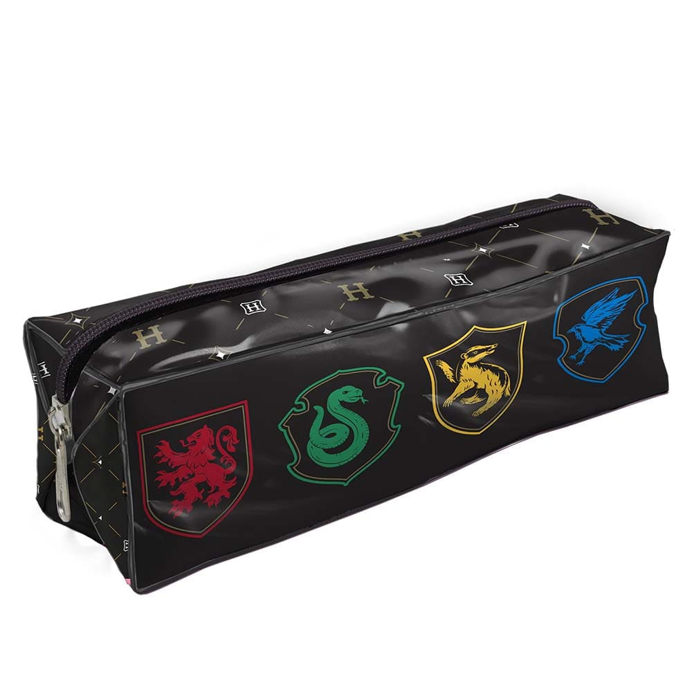 Estojo Escolar DAC Harry Potter em PVC Cristal Pequeno