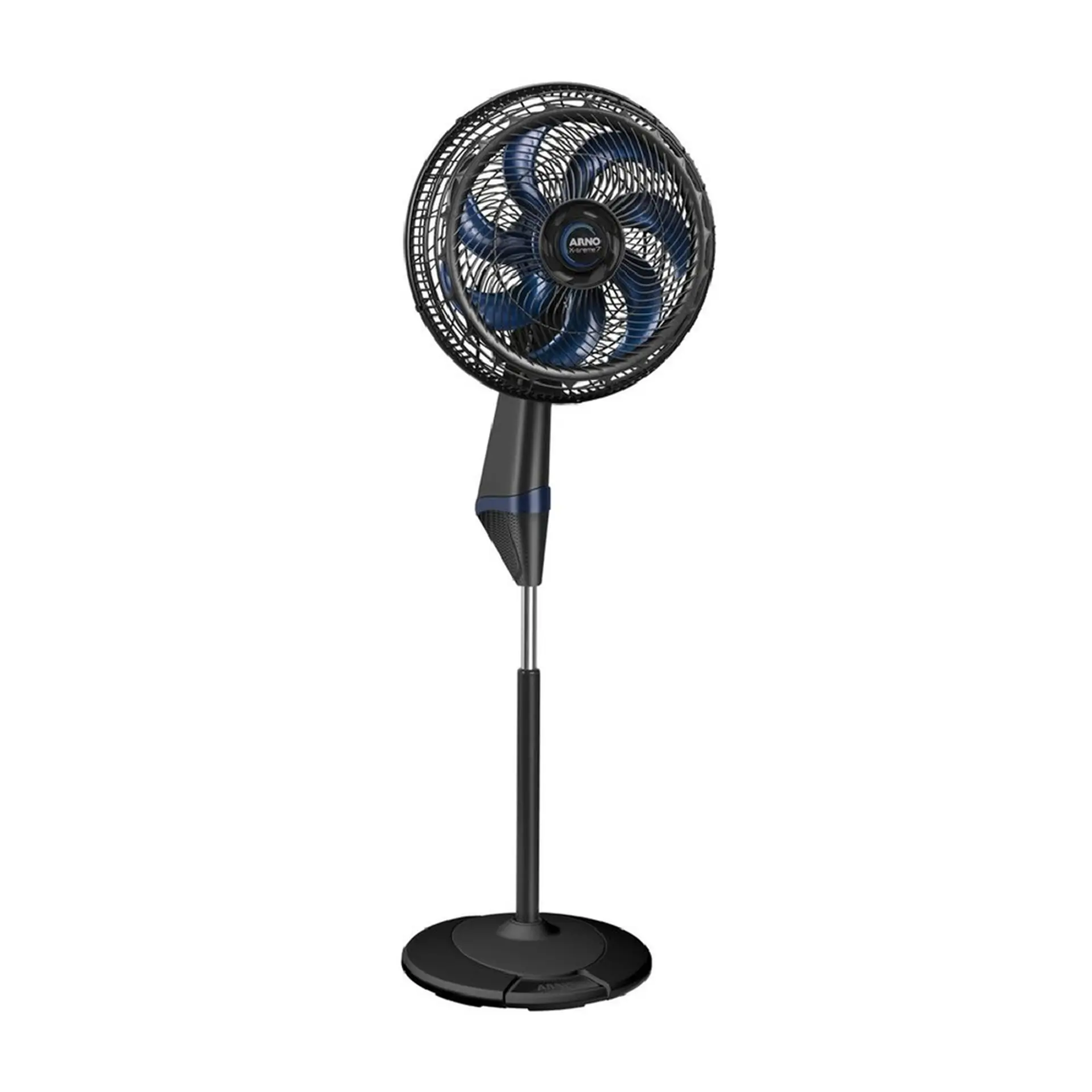 Ventilador de Coluna Arno X-Treme 7 40cm 7 Pás 3 Velocidades 150W VE7C - Preto - 110 Volts
