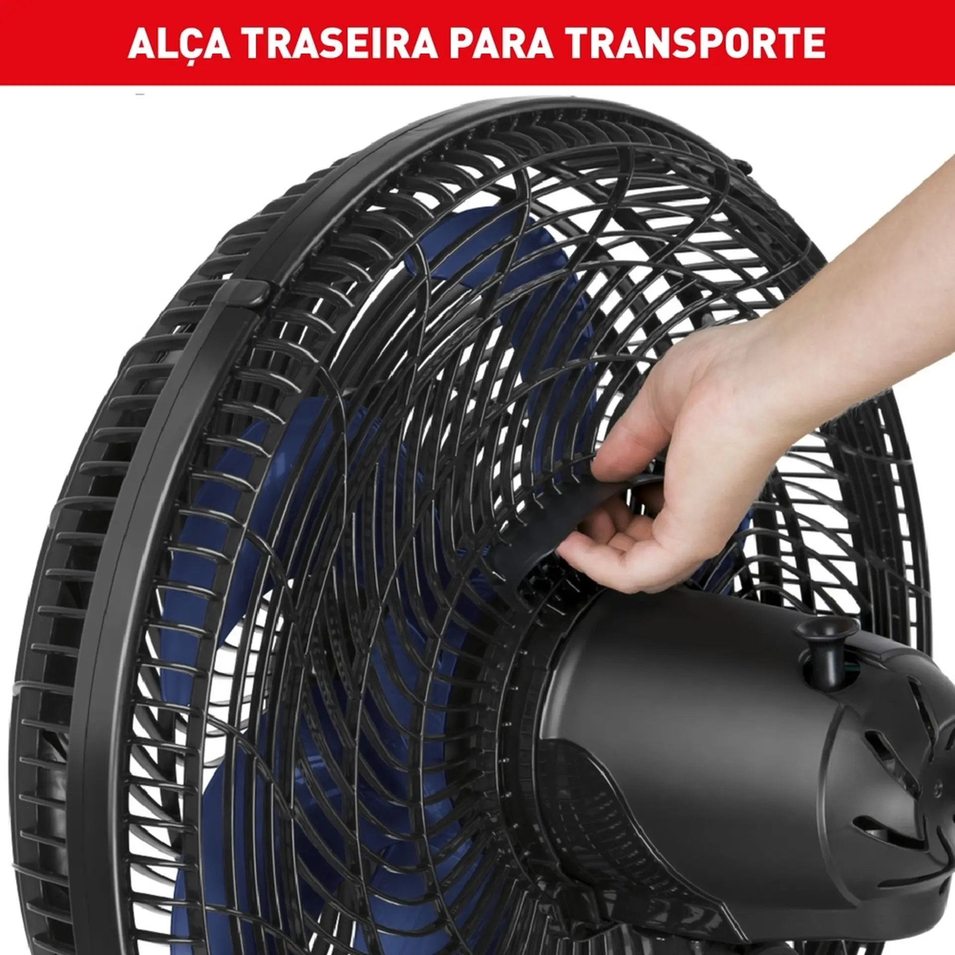 Ventilador de Coluna Arno X-Treme 7 40cm 7 Pás 3 Velocidades 150W VE7C - Preto - 110 Volts