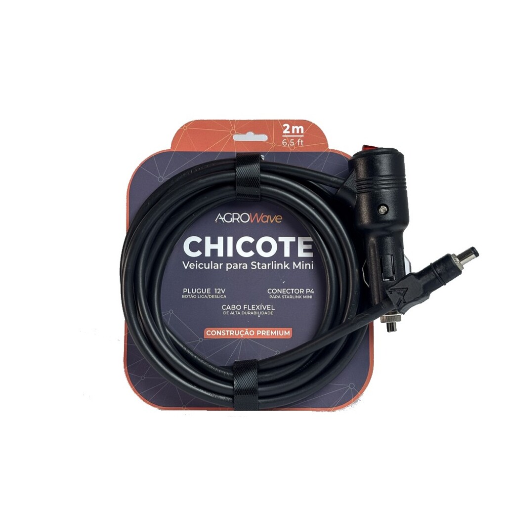 Chicote Veicular para Starlink Mini 12V Yakao CHICO4