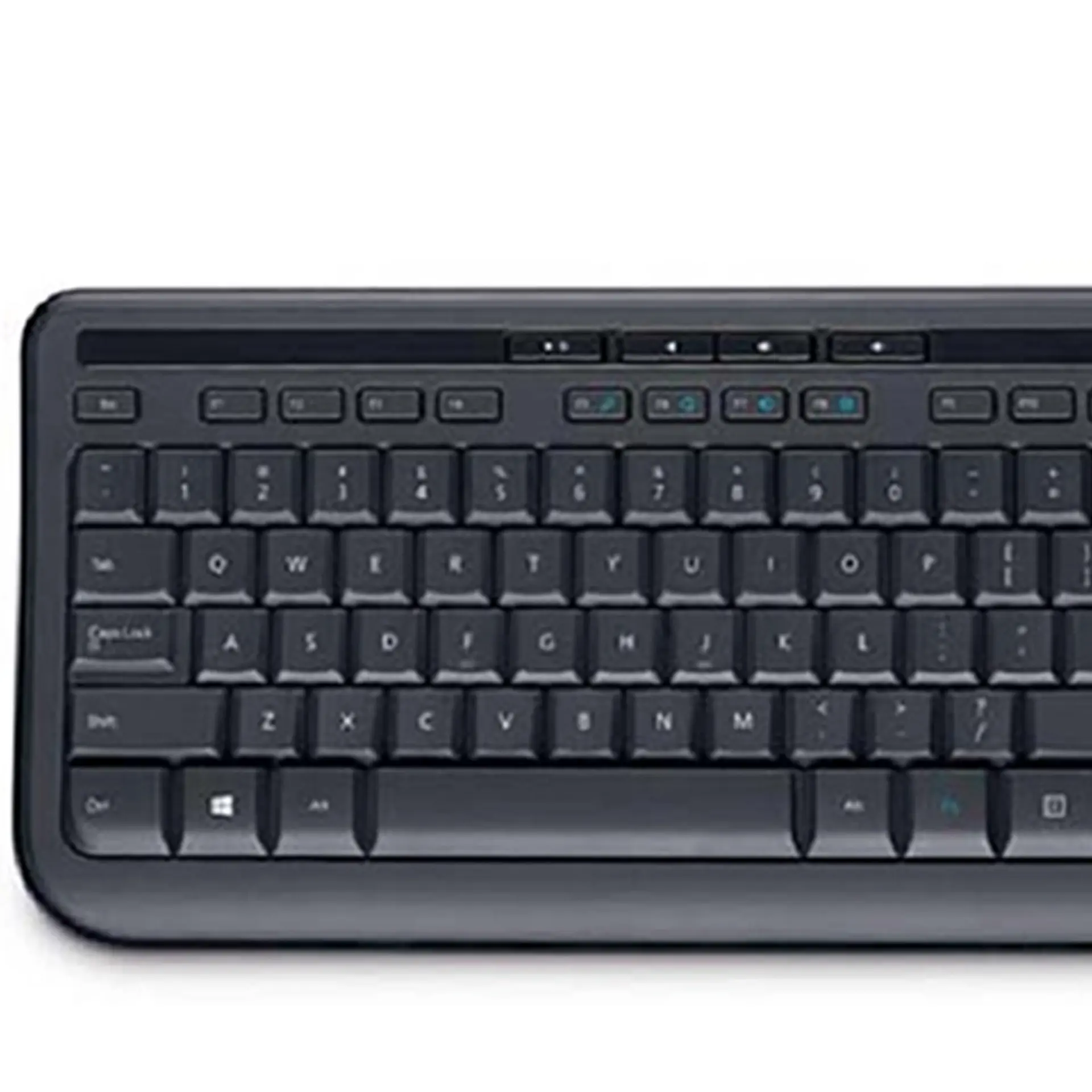 Kit Teclado e Mouse Microsoft Desktop 600 Bulk com Fio USB - Preto