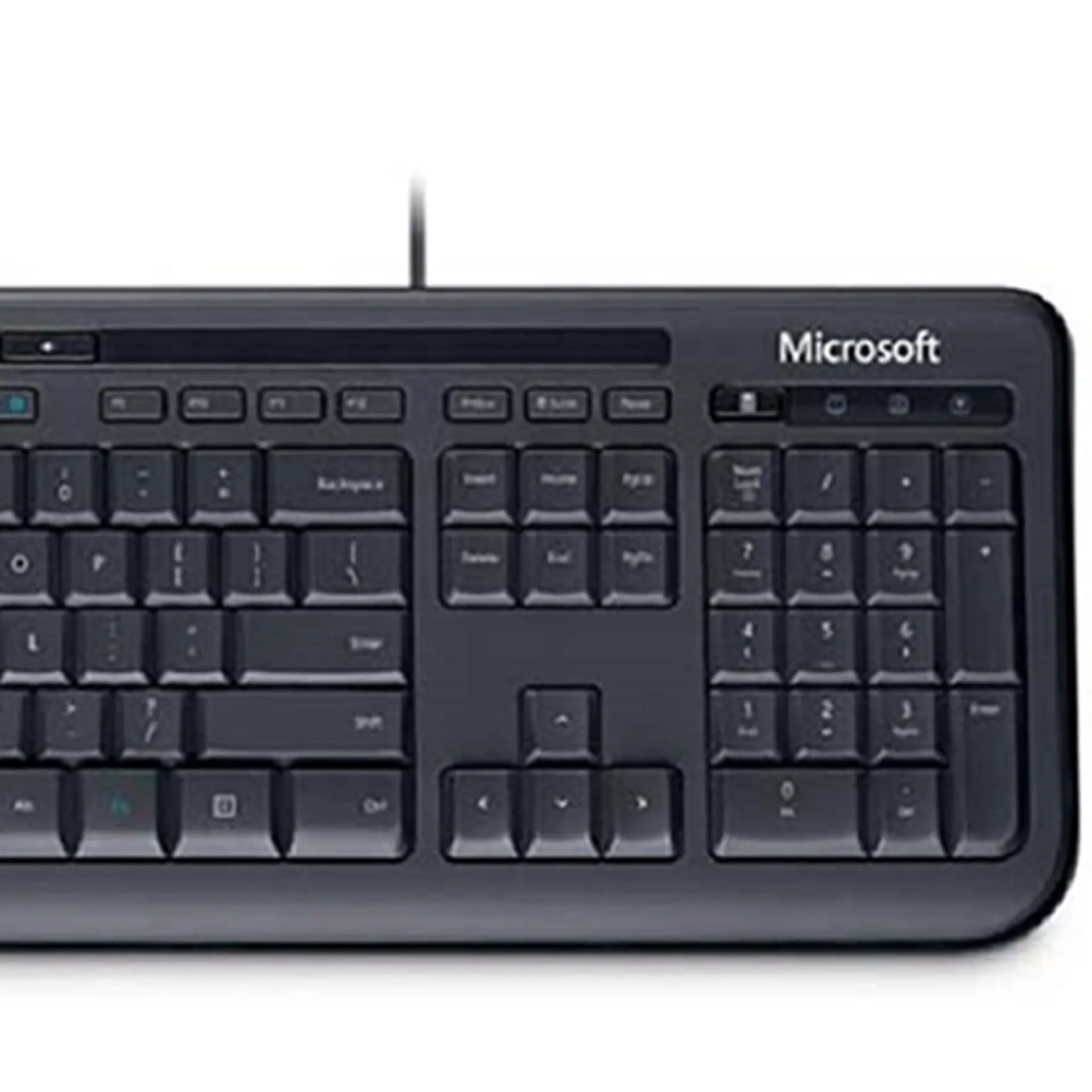 Kit Teclado e Mouse Microsoft Desktop 600 Bulk com Fio USB - Preto