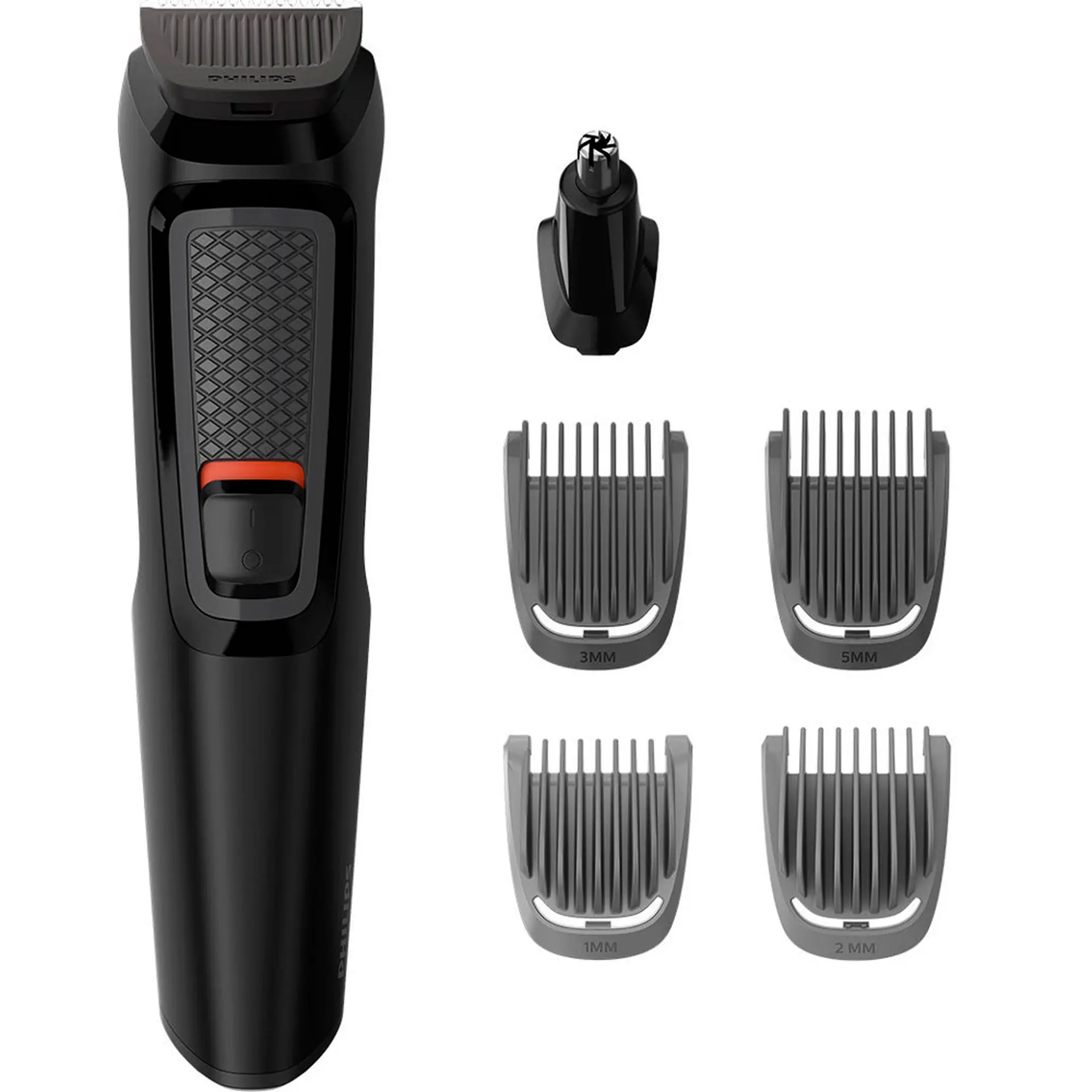Aparador de Pelos Philips Multigroom MG3711/15 4 Pentes Sem Fio - Preto/Cinza - Bivolt