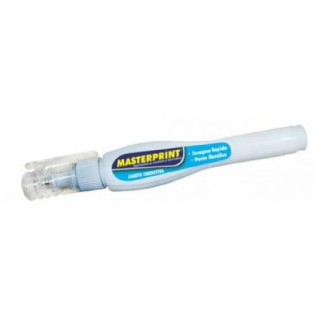 Caneta Corretiva 7ml Masterprint - MP435 - Caixa com 24 Unidades