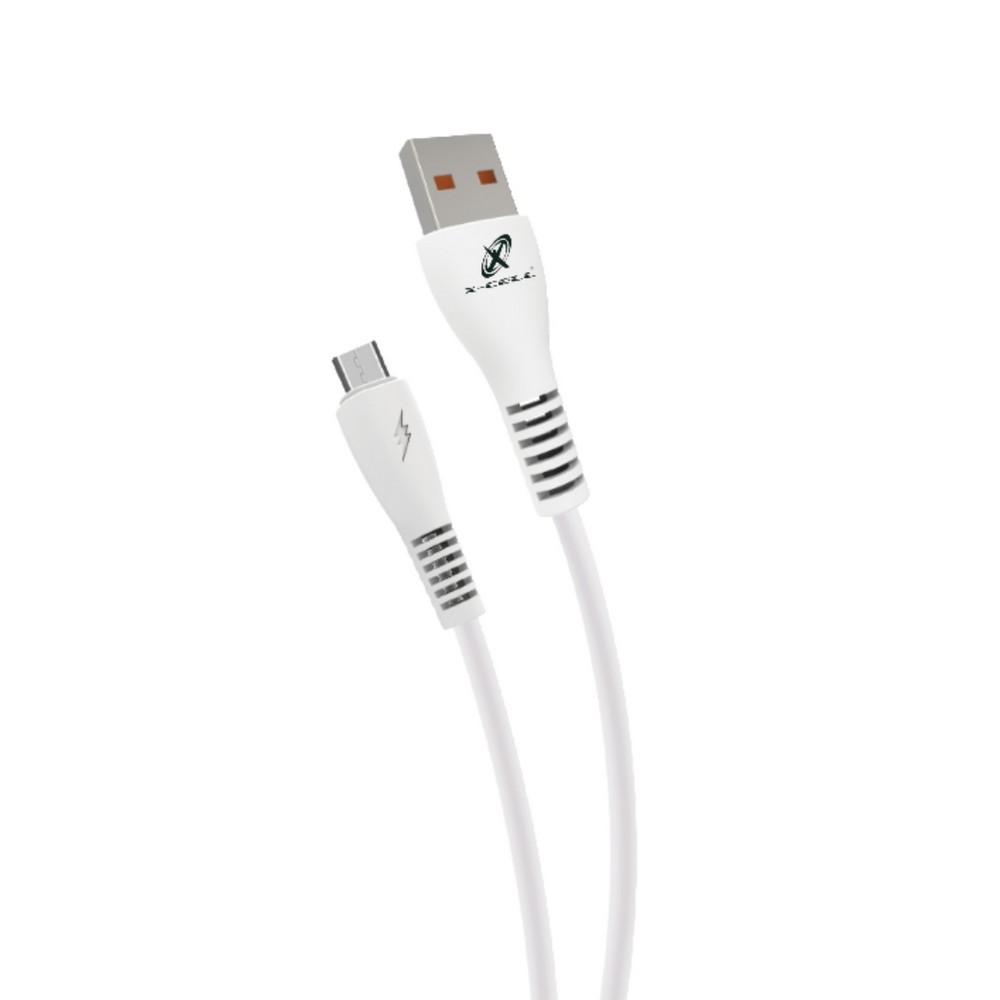 Cabo USB A Macho Micro USB Macho 1m Branco X-Cell XCCD126