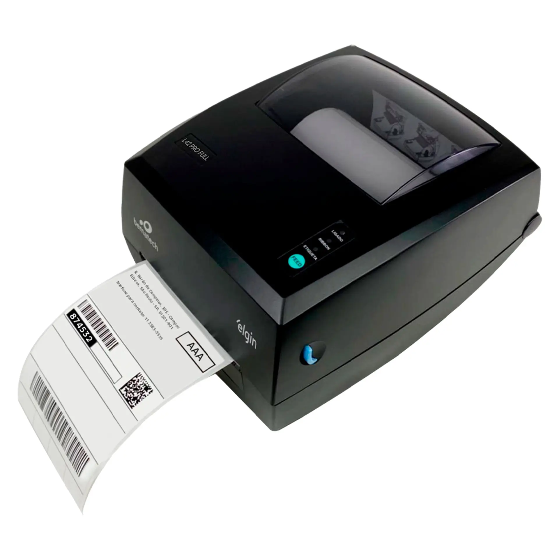 Impressora Térmica Etiqueta Elgin L42PRO Full USB - Preto
