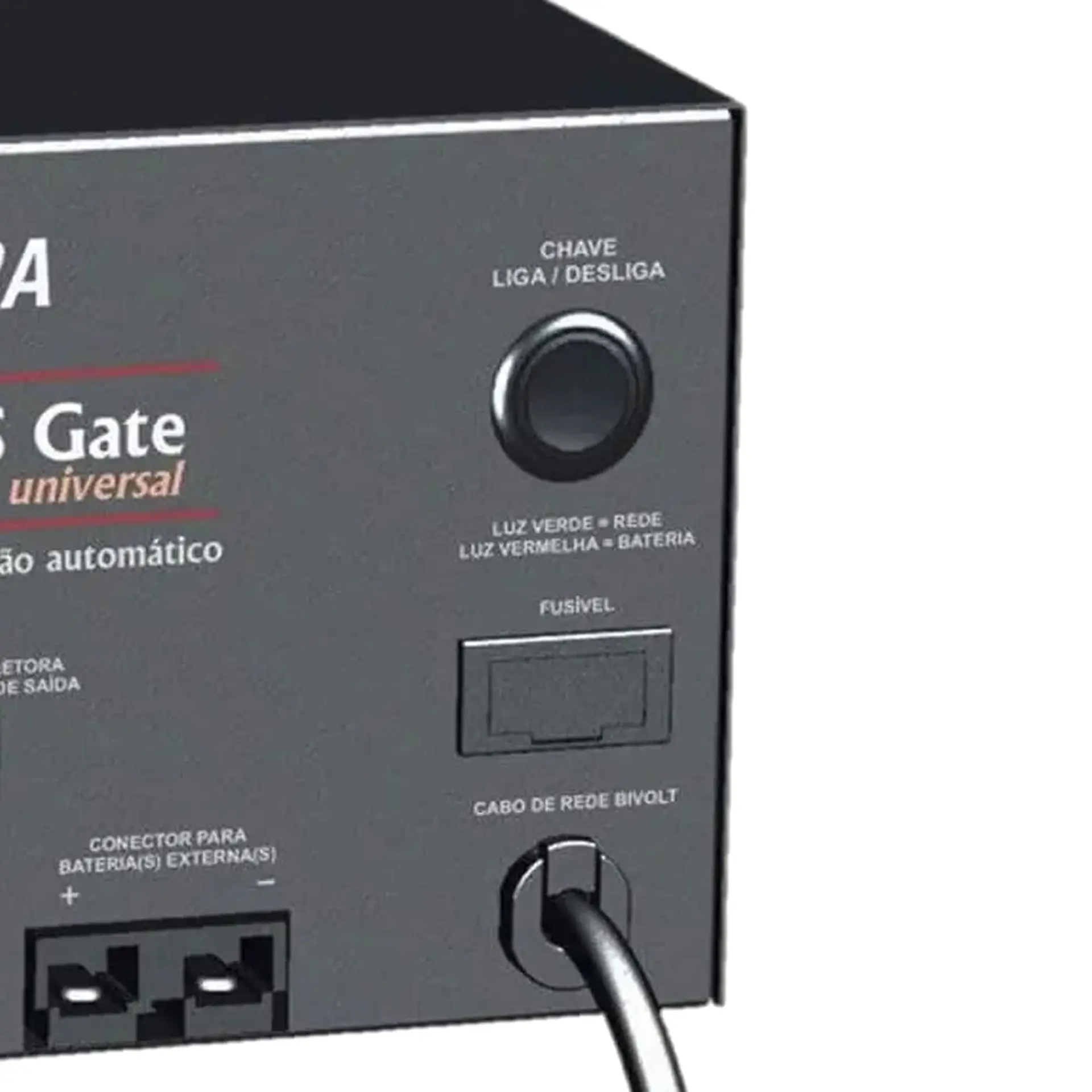 Nobreak TS Shara UPS Gate Universal 1600VA 1 Tomada 4399 - Preto - Bivolt