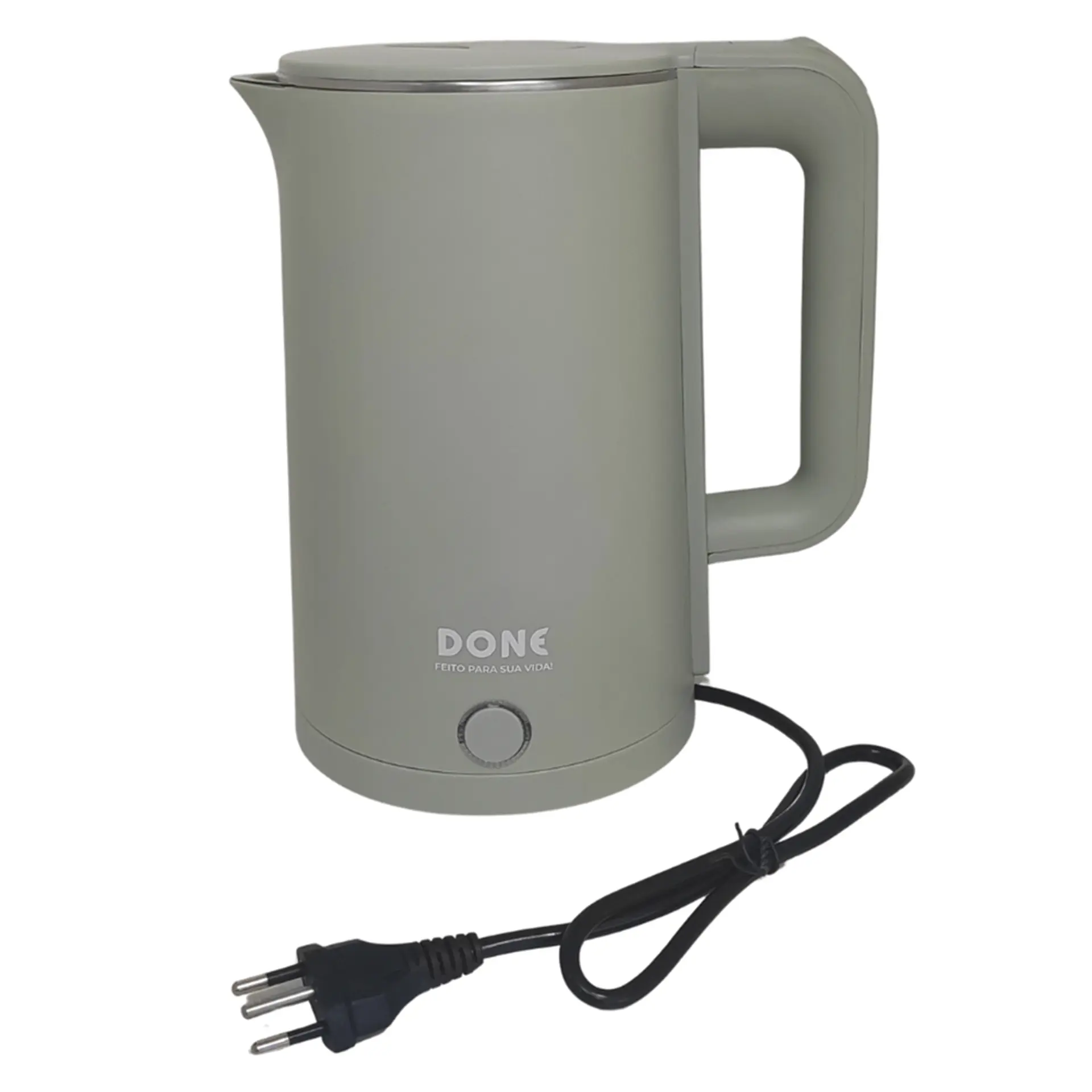Chaleira Elétrica Done Elegance 1,7L 1500W Bivolt - Verde - 220 Volts