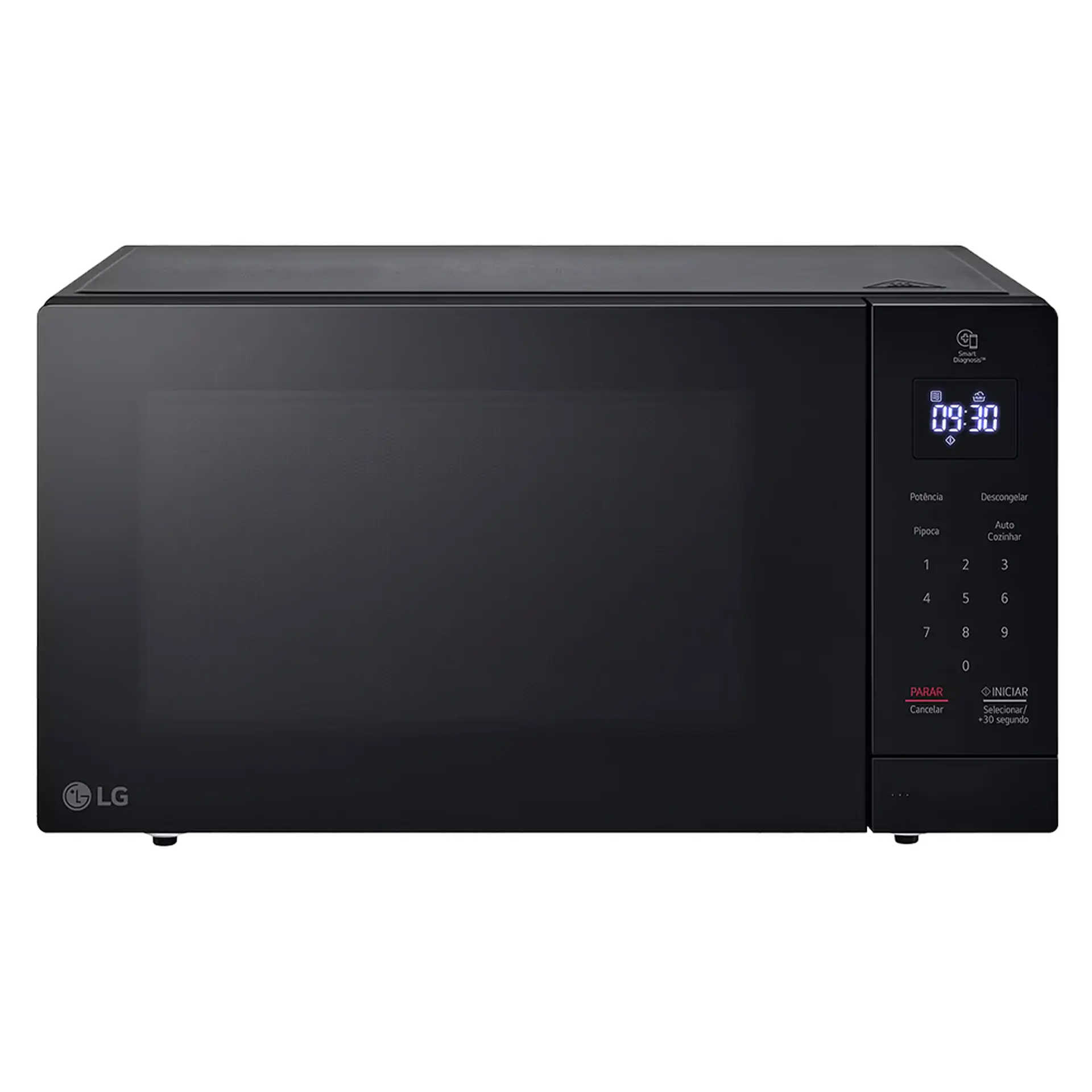 Micro-ondas de Bancada LG NeoChef 30L 800W Limpa Fácil MS3033DS - Preto - 110 Volts