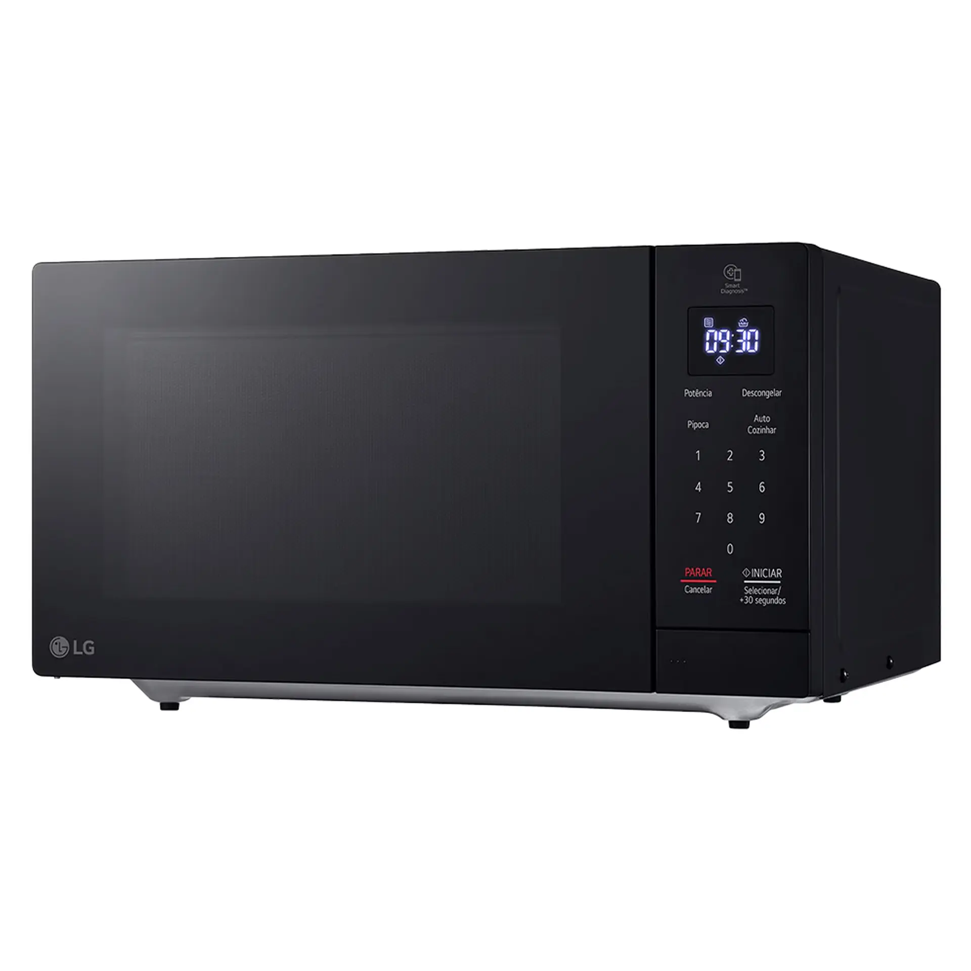 Micro-ondas de Bancada LG NeoChef 30L 800W Limpa Fácil MS3033DS - Preto - 110 Volts