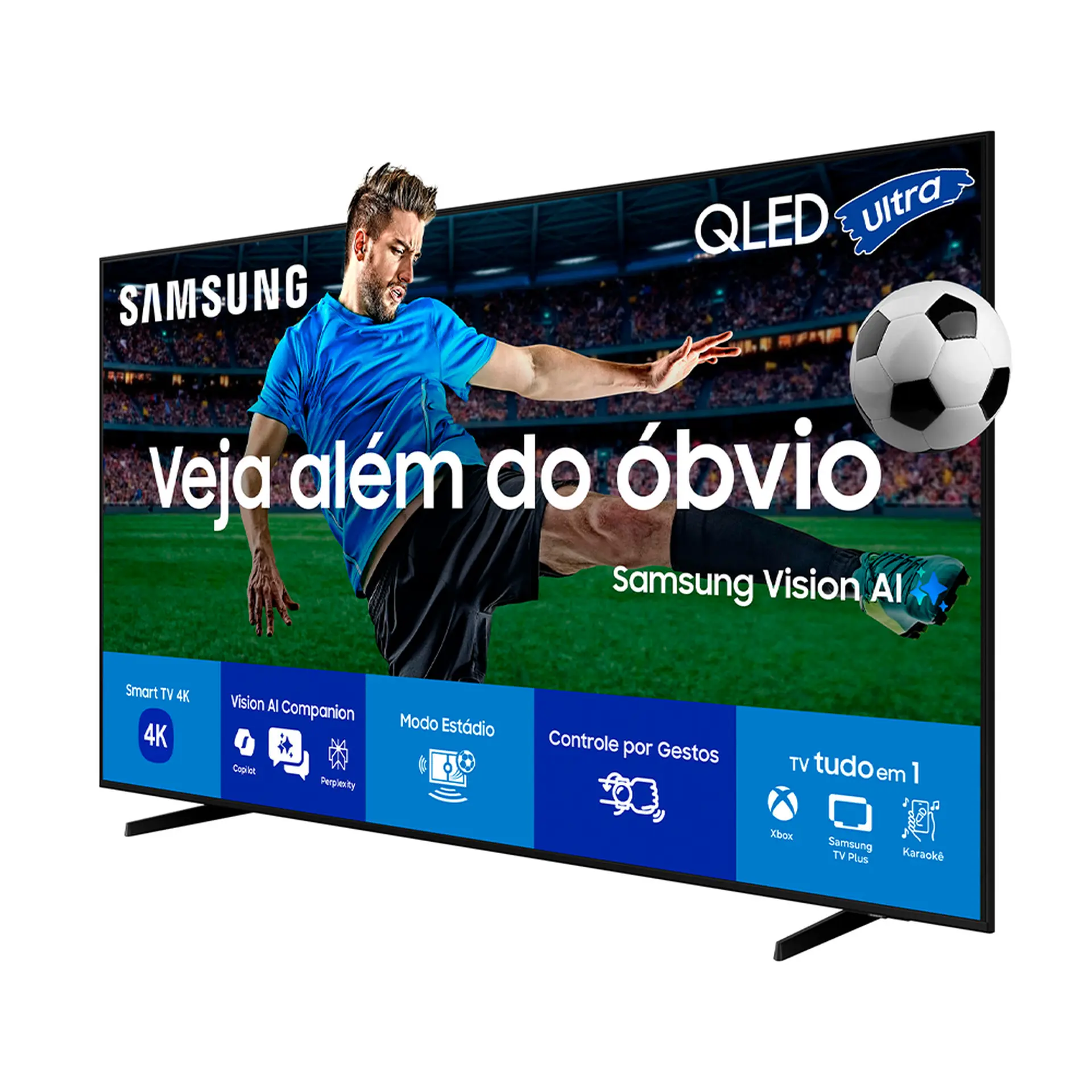 Smart TV Samsung Vision AI QLED Ultra 65” 4K QN65Q7FAAGXZD
