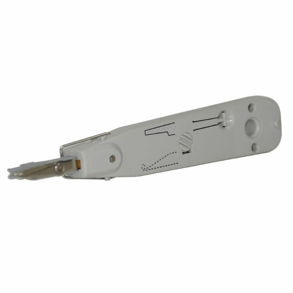 Alicate Inserção Fixador Punch Down com Pinça Bloco Krome Hikari - HK-307 21B027