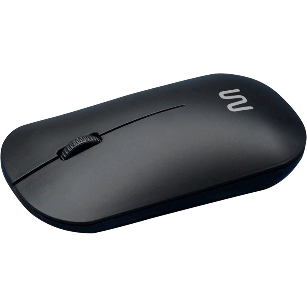 Mouse Sem Fio Multilaser MO307 1200 DPI Slim Box Preto