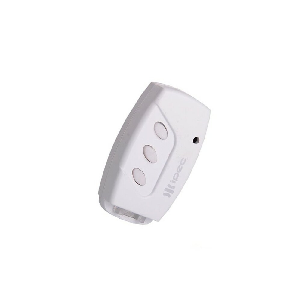 Controle Remoto 3 Botões SAW 433MHZ Tx Deco Ipec Branco - A2013-BC/CLIP