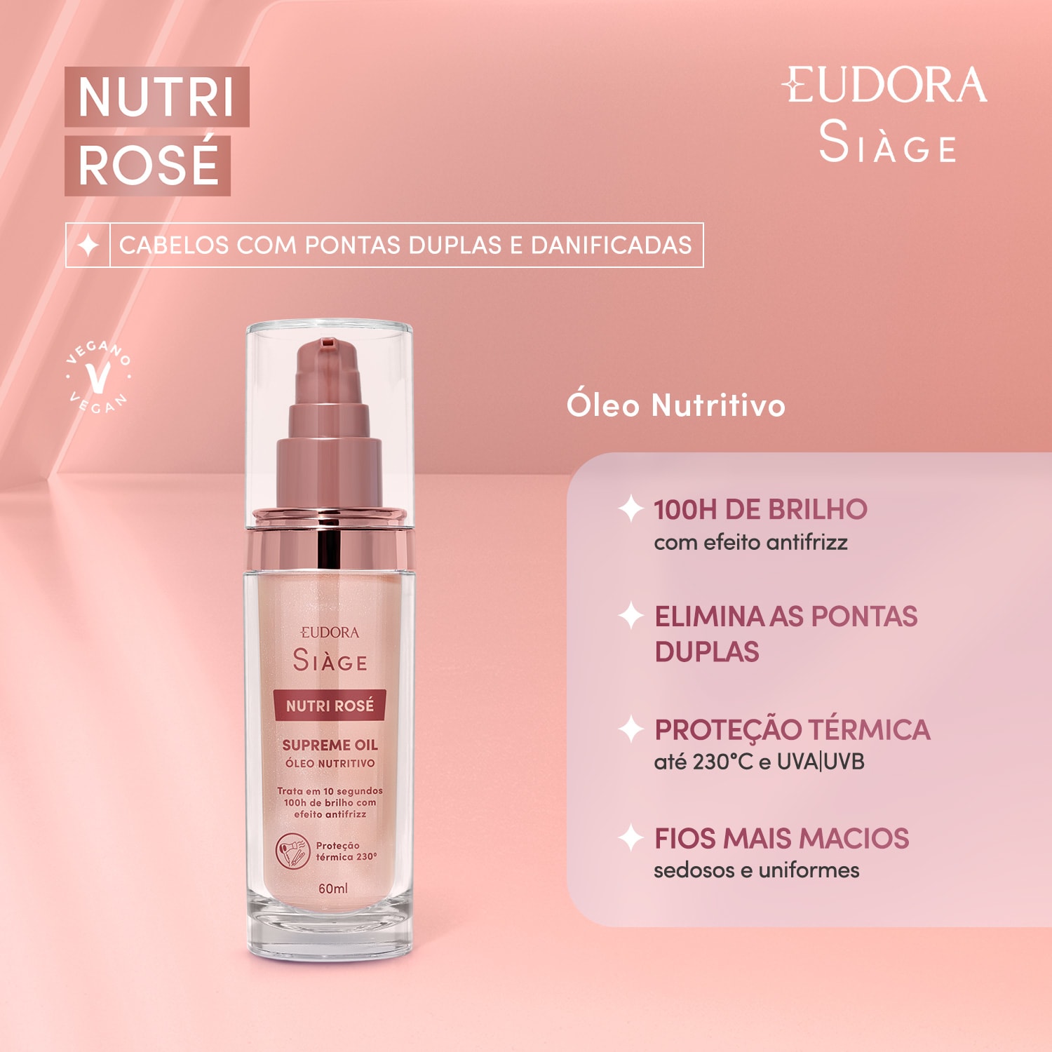 Supreme Oil Siàge Nutri Rosé 60ml