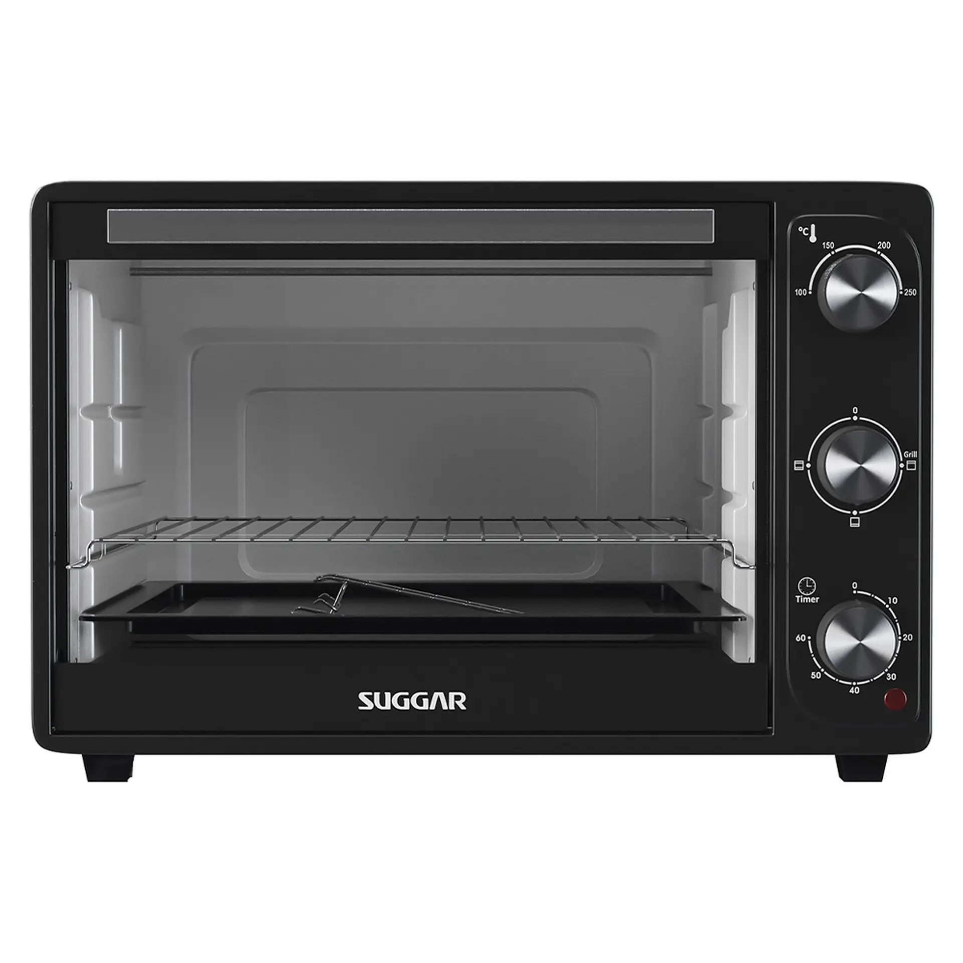 Forno Elétrico de Bancada 50L Suggar Função Grill e Timer 1600W - Preto - 110 Volts