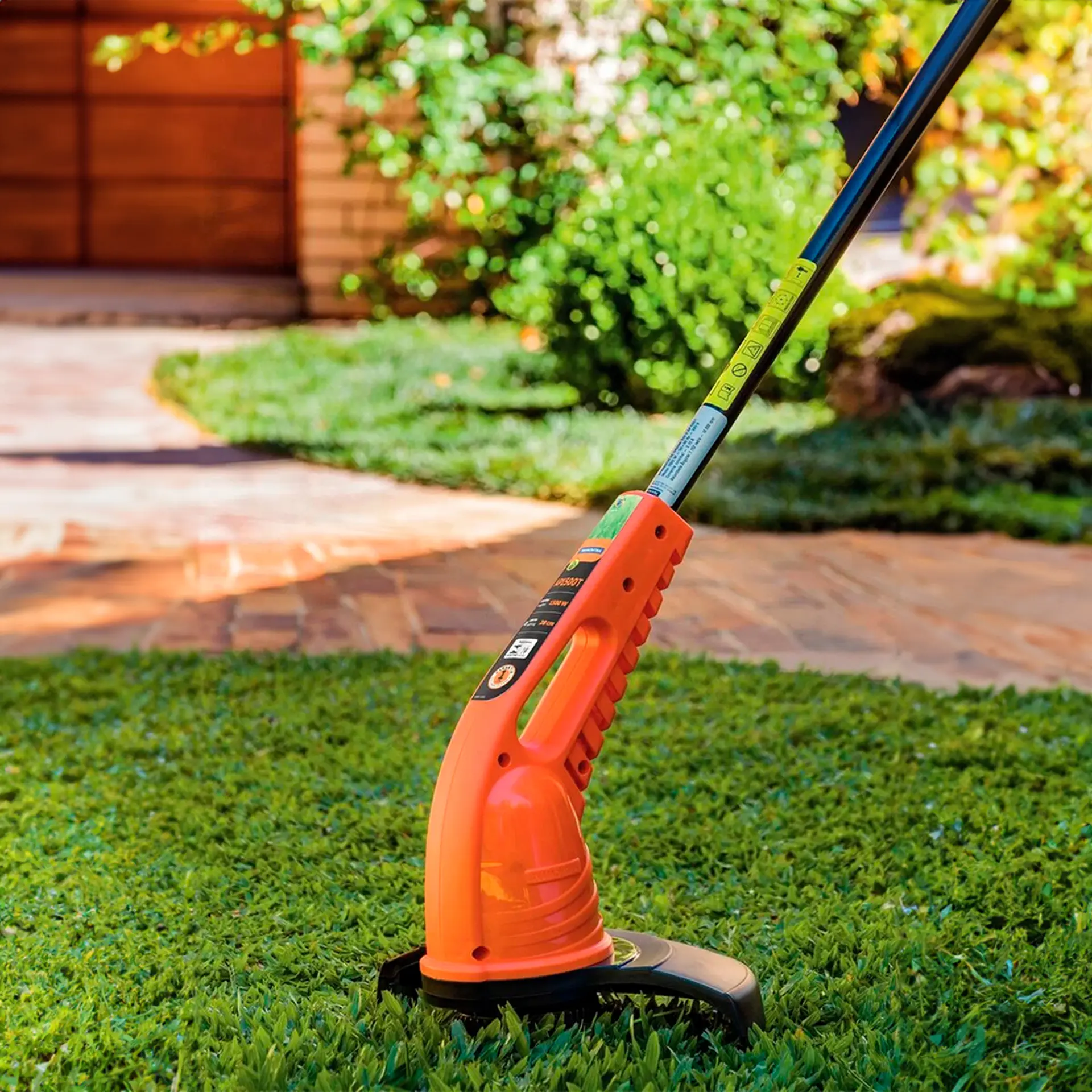 Aparador de Grama Elétrico Tramontina 1500W AP1500T Nylon - Laranja/Preto - 110 Volts
