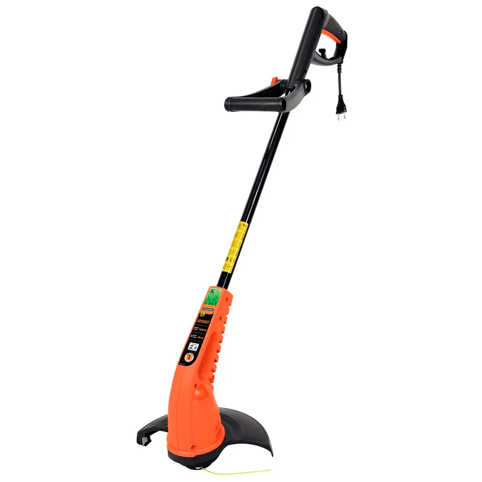 Aparador de Grama Elétrico Tramontina 1500W AP1500T Nylon - Laranja/Preto - 110 Volts
