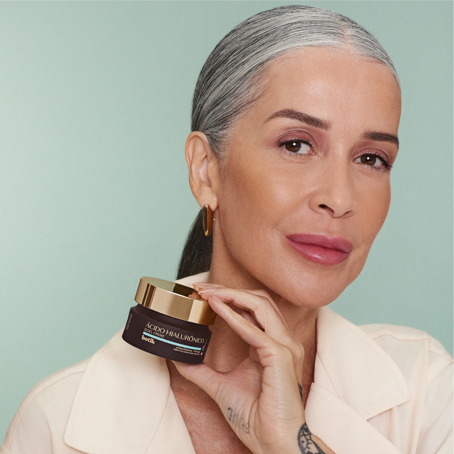 Creme Facial Firmador Ácido Hialurônico Botik 40g