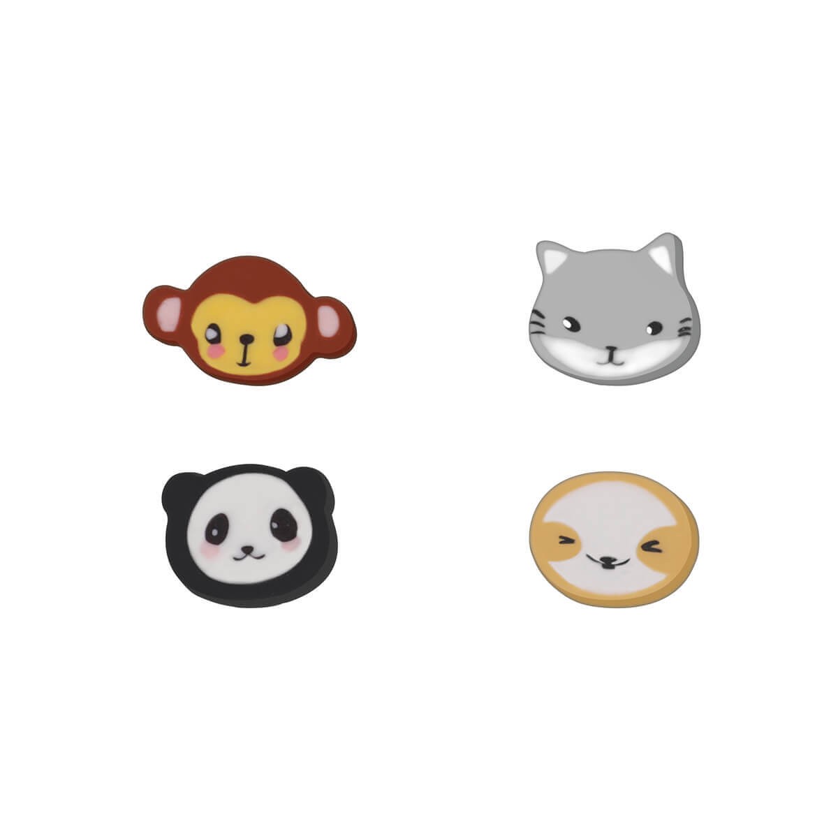 Borracha Tilibra Mini Pets Unidade Sortido