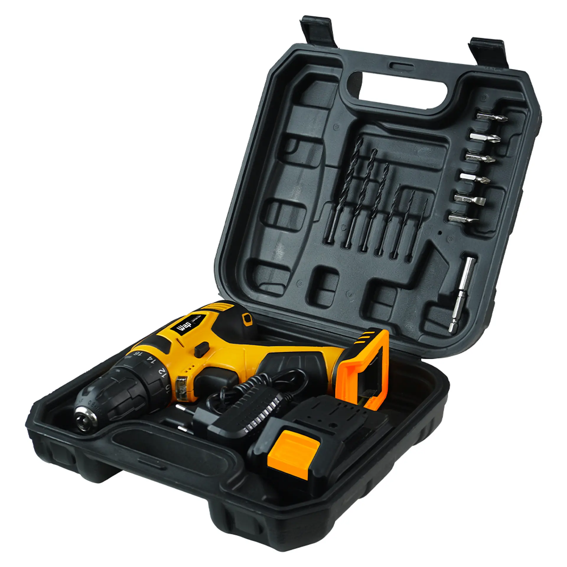 Parafusadeira Furadeira Wap 3/8 12V FW008649 - Amarelo/Preto - Bivolt