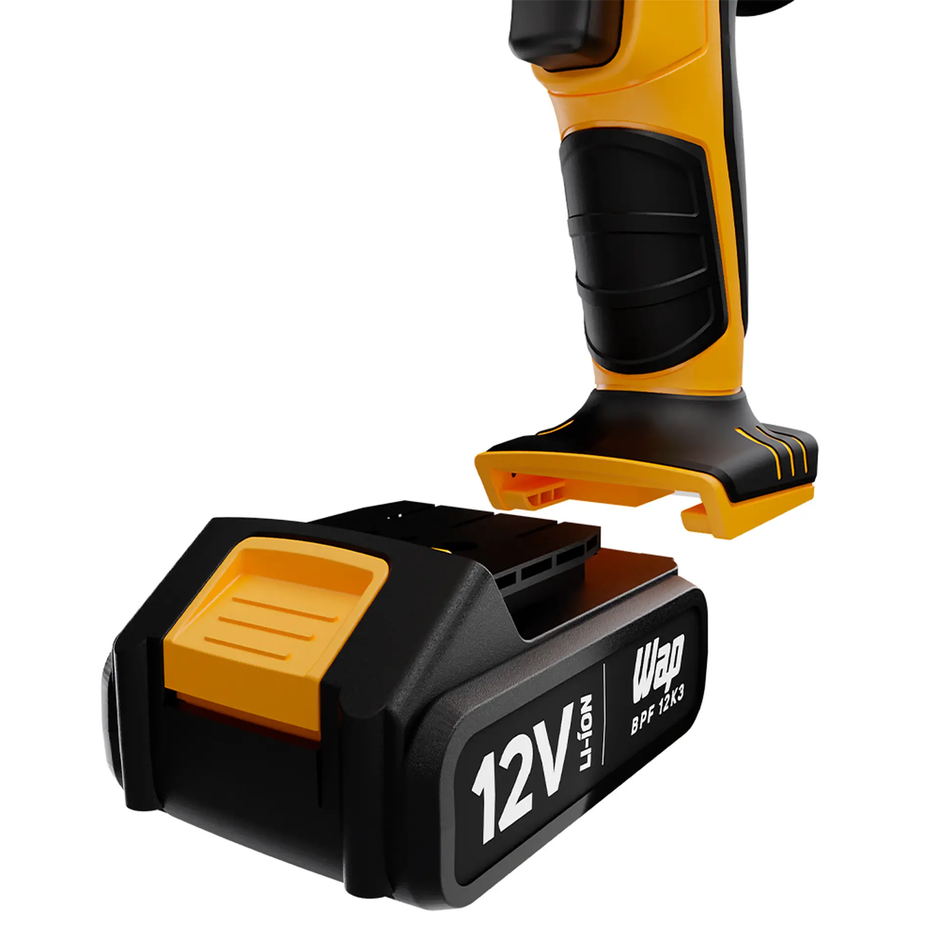 Parafusadeira Furadeira Wap 3/8 12V FW008649 - Amarelo/Preto - Bivolt