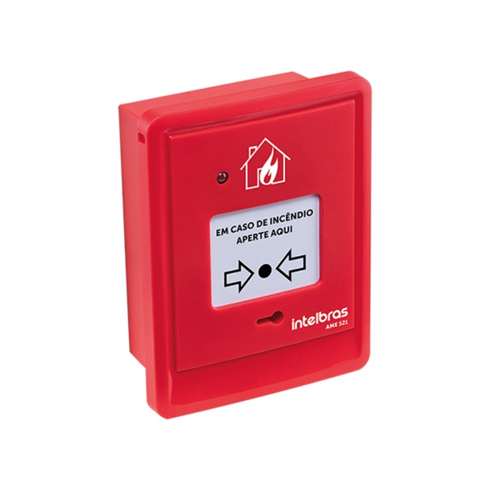 Acionador Manual Endereçável sem Sirene Intelbras AME 521